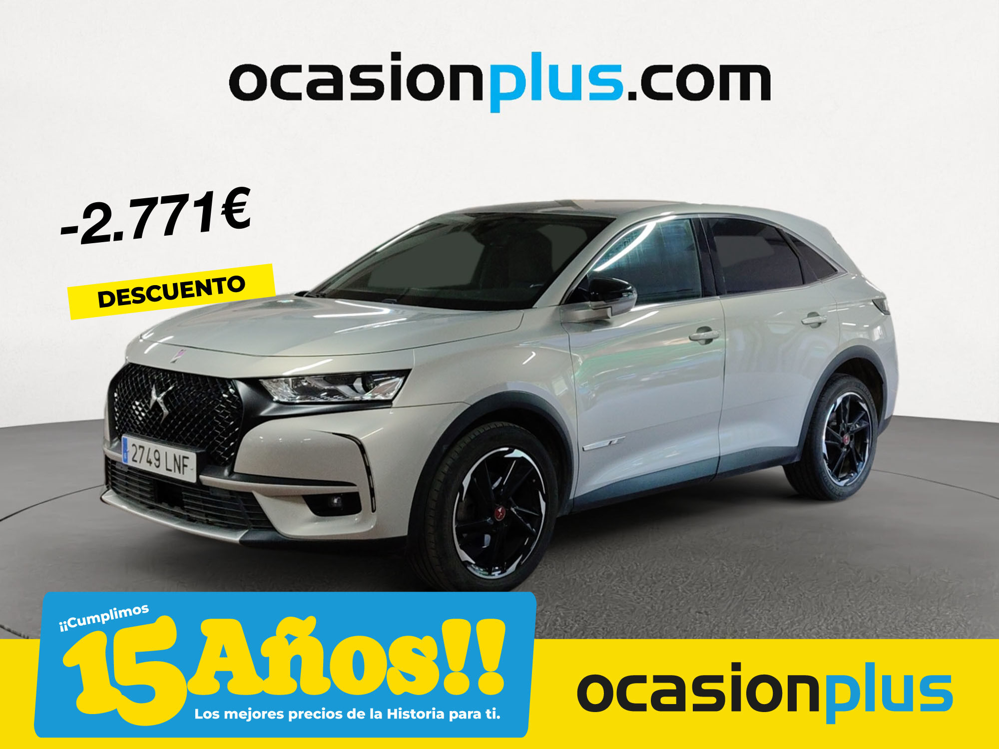 DS DS3 Crossback (BlueHDi 130 DE Performance Line AT 96 kW (130 CV)) en Mad