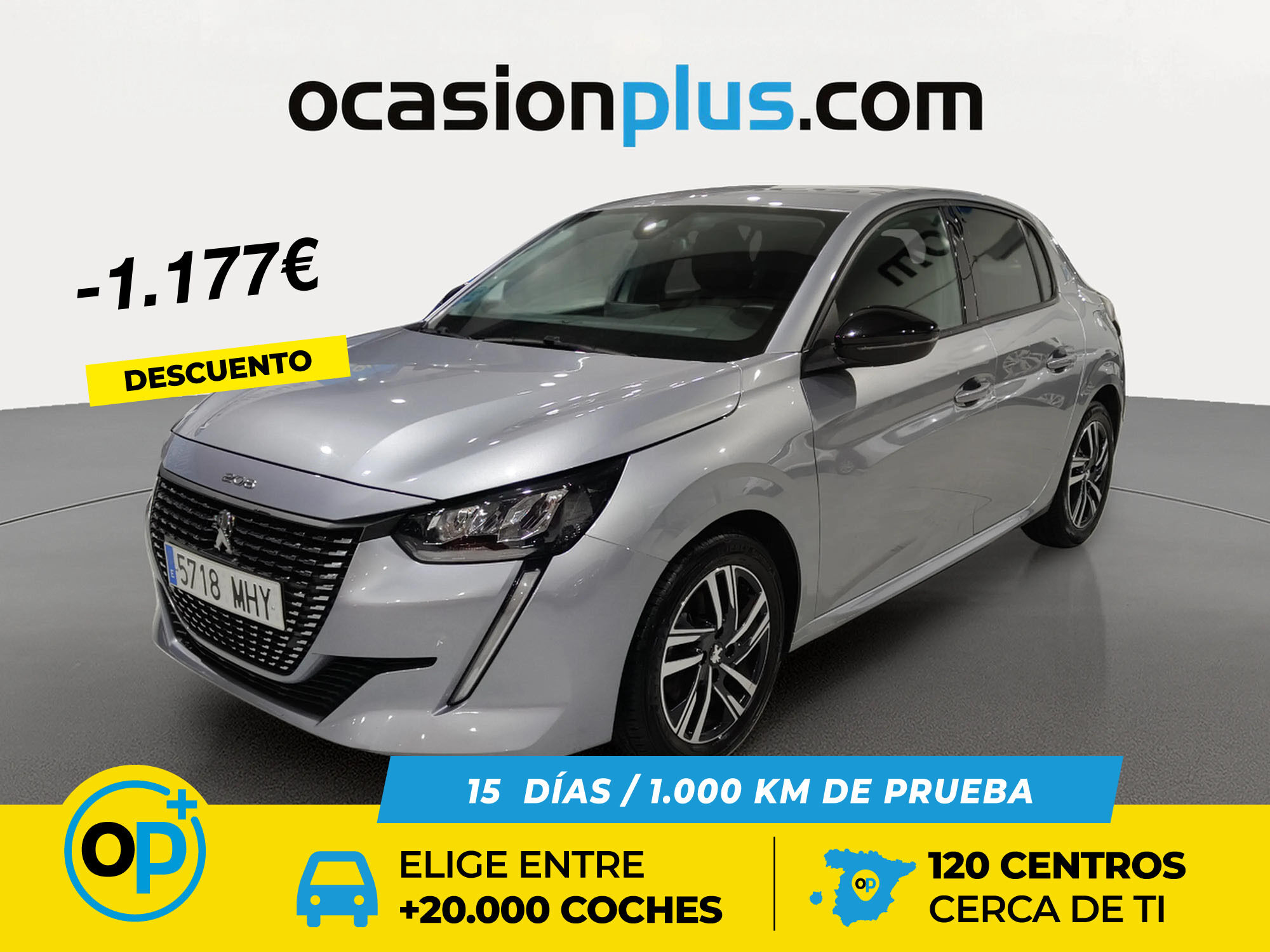 PEUGEOT 208 (PureTech 100 Allure 75 kW (100 CV)) en Madrid