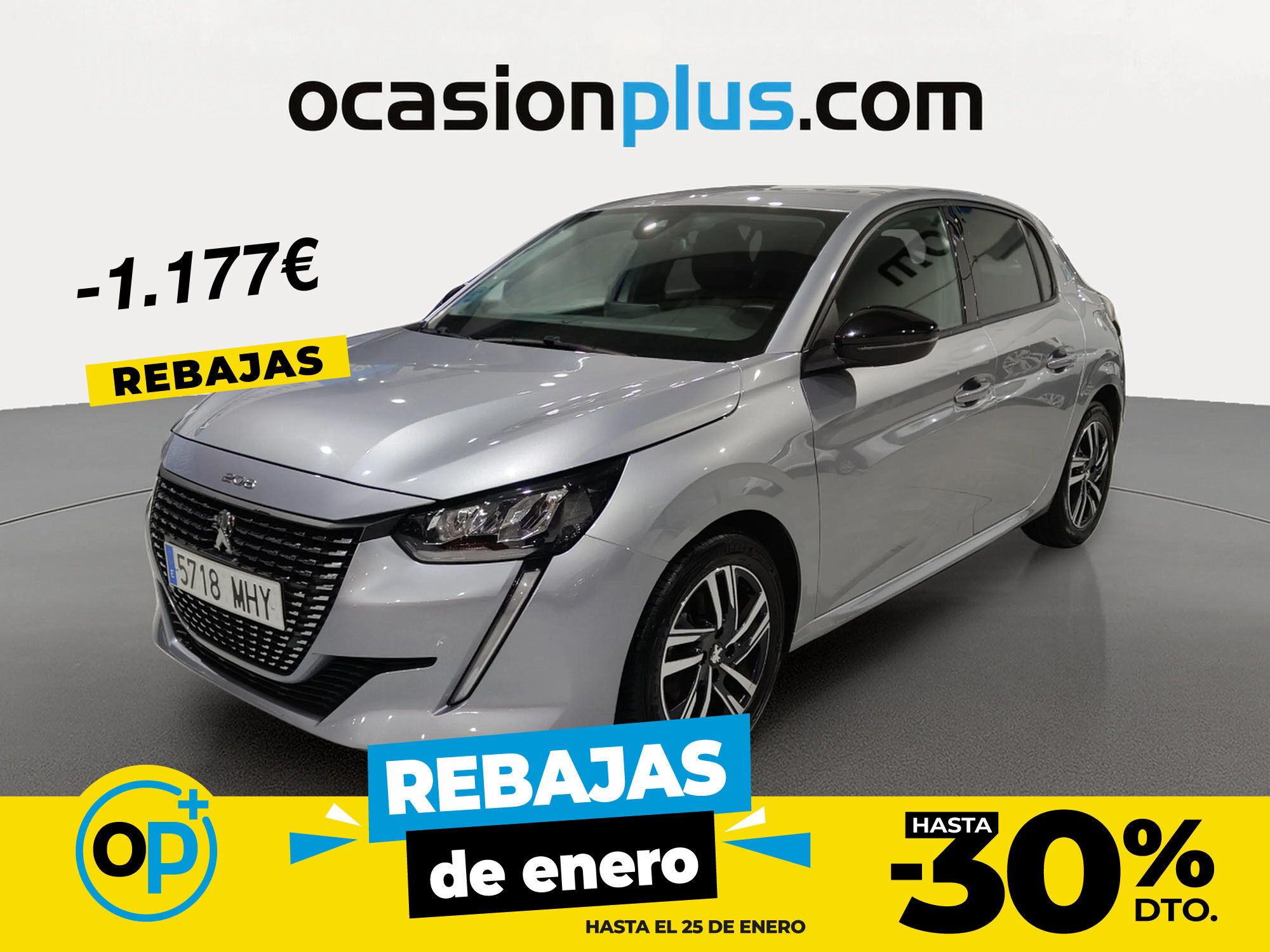 PEUGEOT 208 (PureTech 100 Allure 75 kW (100 CV)) en Madrid