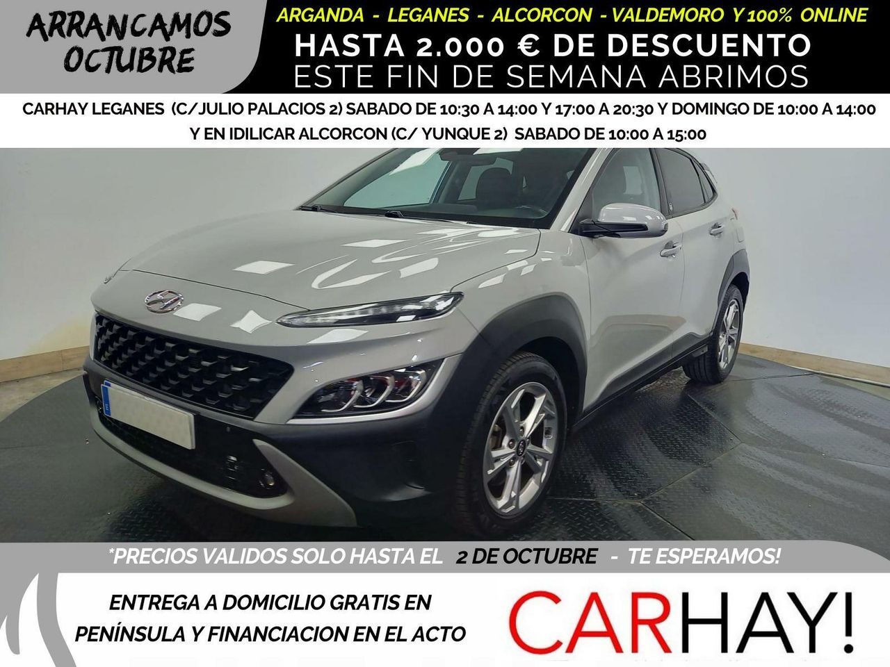 HYUNDAI Kona (1.0T-GDI EDITON 30 120CV) en Madrid