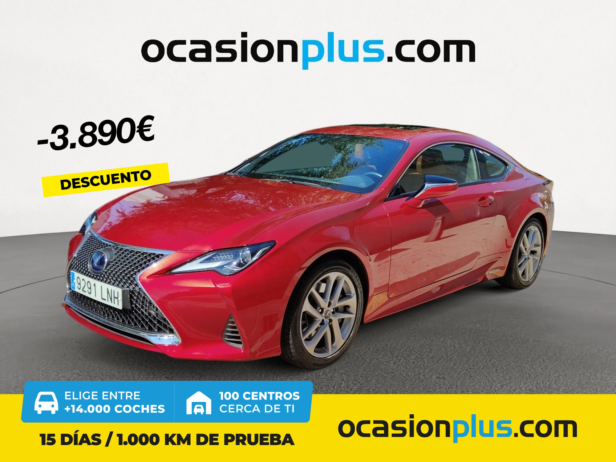 LEXUS RC (300h Executive 164 kW (223 CV)) en Madrid
