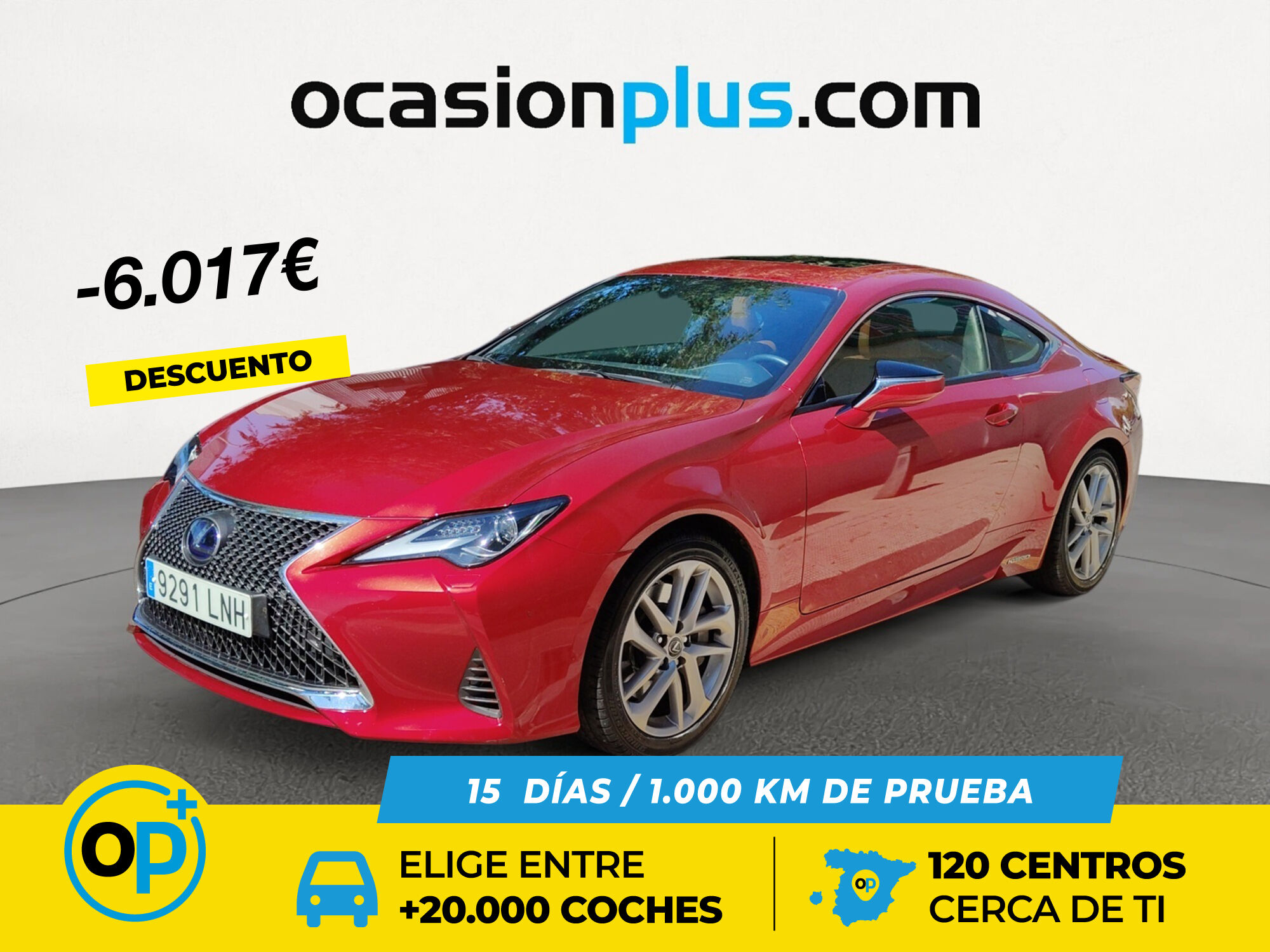 LEXUS RC (300h Executive 164 kW (223 CV)) en Madrid