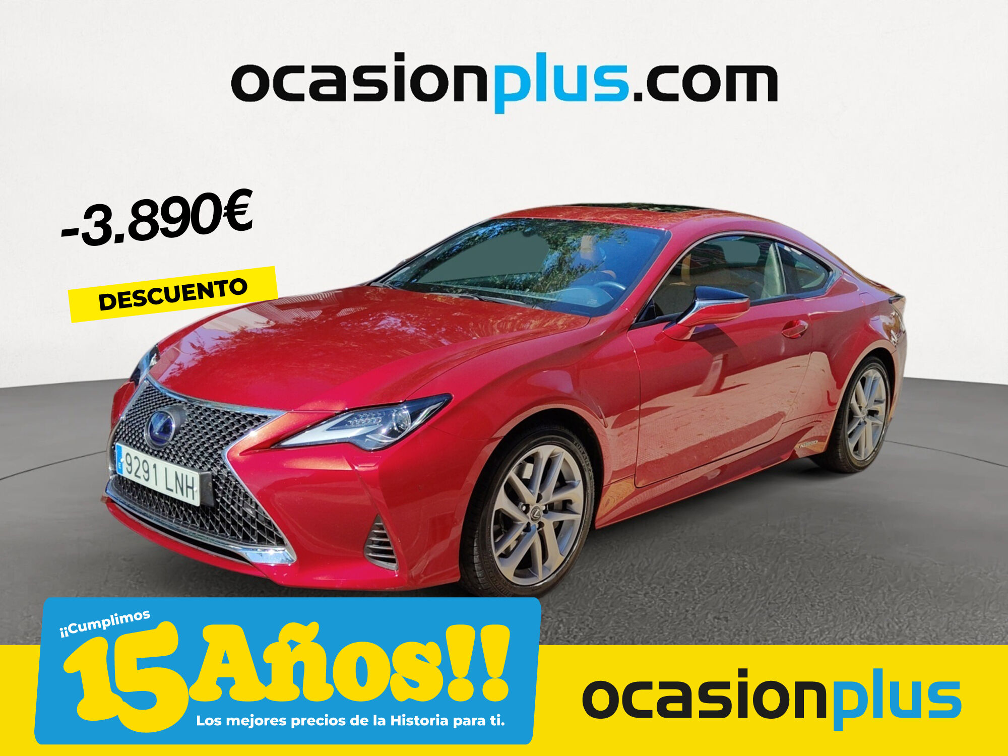 LEXUS RC (300h Executive 164 kW (223 CV)) en Madrid