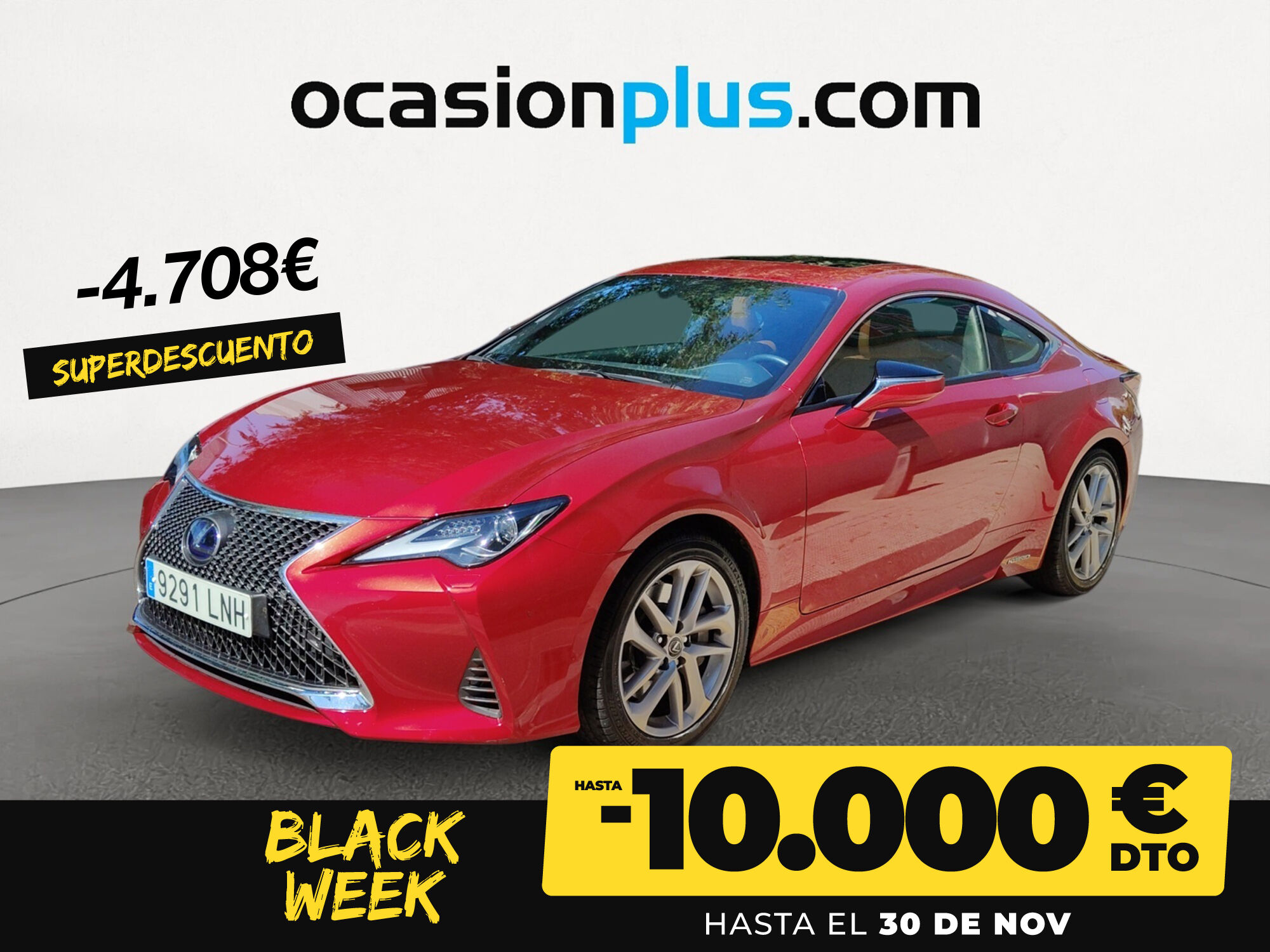 LEXUS RC (300h Executive 164 kW (223 CV)) en Madrid