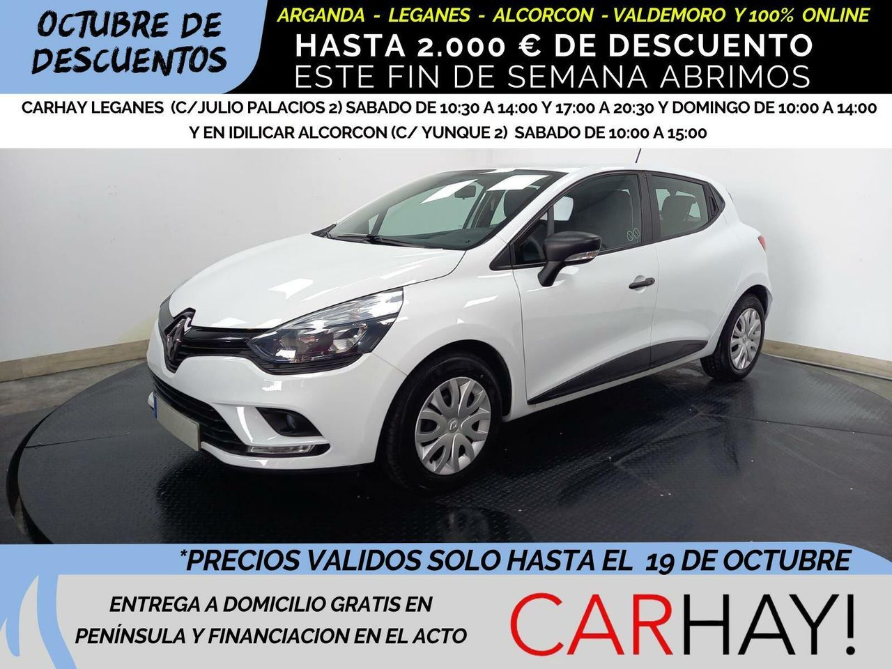 RENAULT Clio (Business TCe 55kW (75CV)) en Madrid