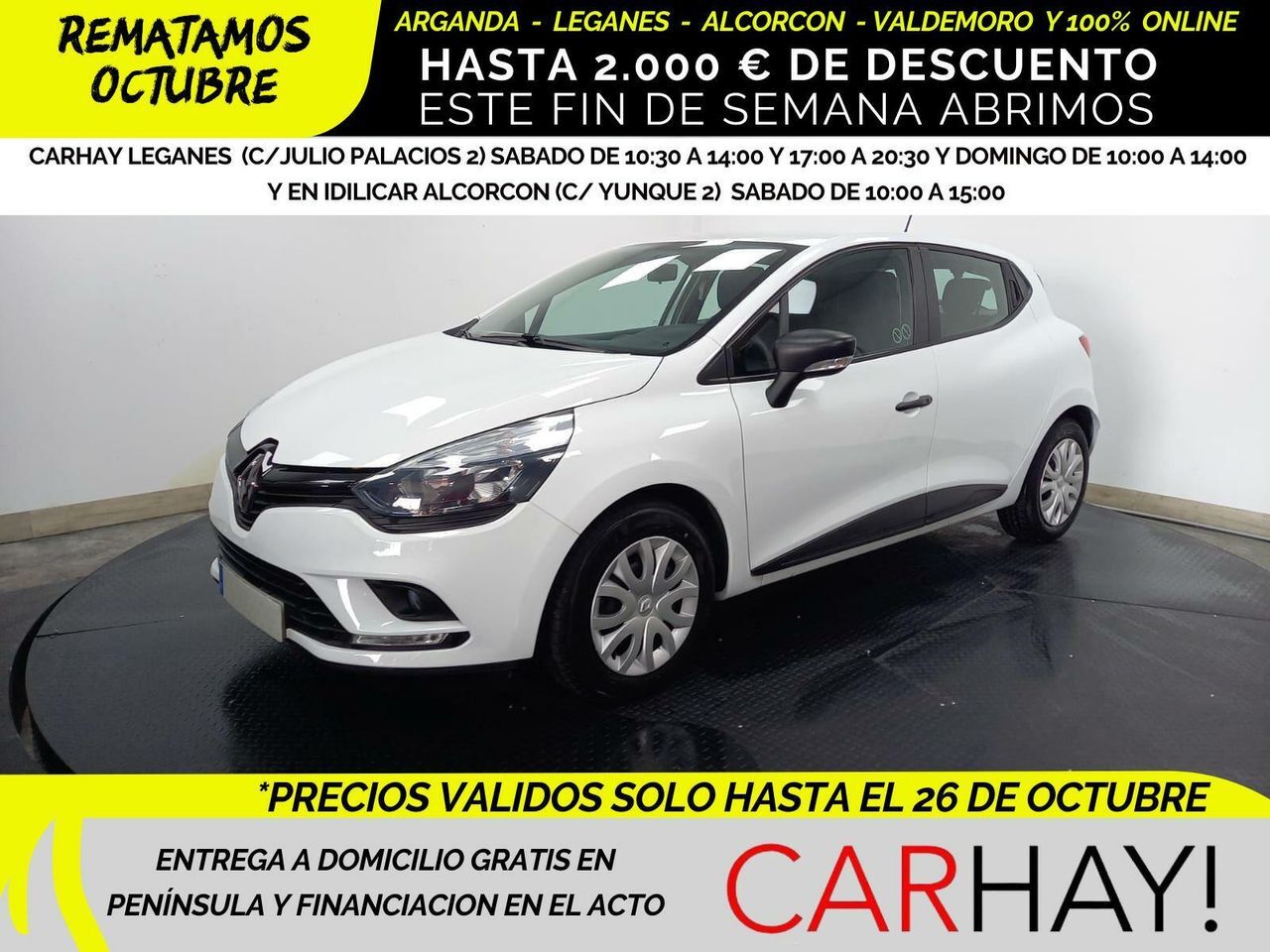 RENAULT Clio (Business TCe 55kW (75CV)) en Madrid