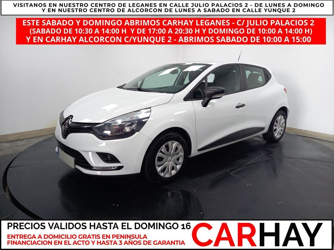 RENAULT Clio (Business TCe 55kW (75CV)) en Madrid