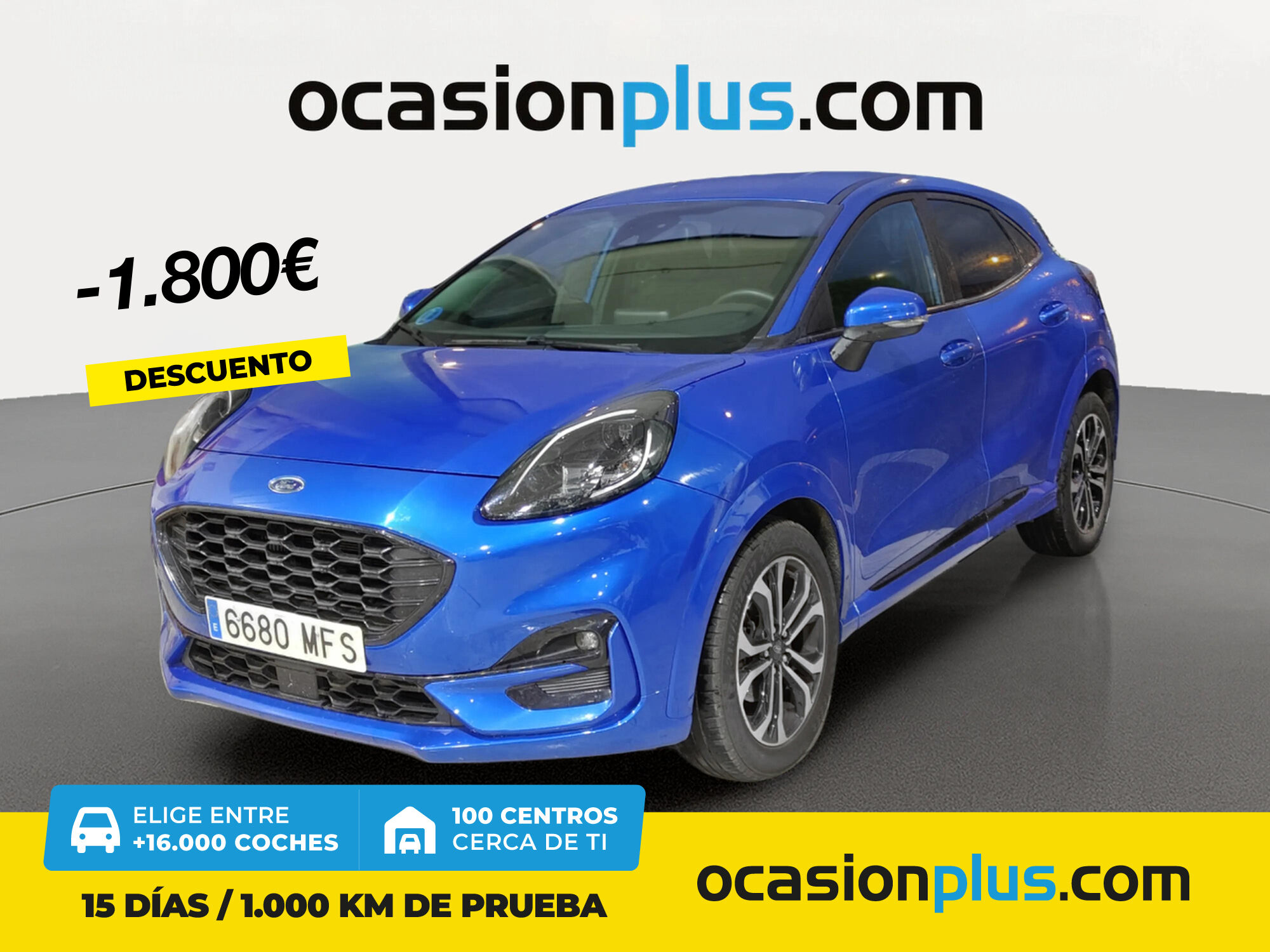 FORD Puma (1.0 EcoBoost MHEV ST-Line 92 kW (125 CV)) en Madrid