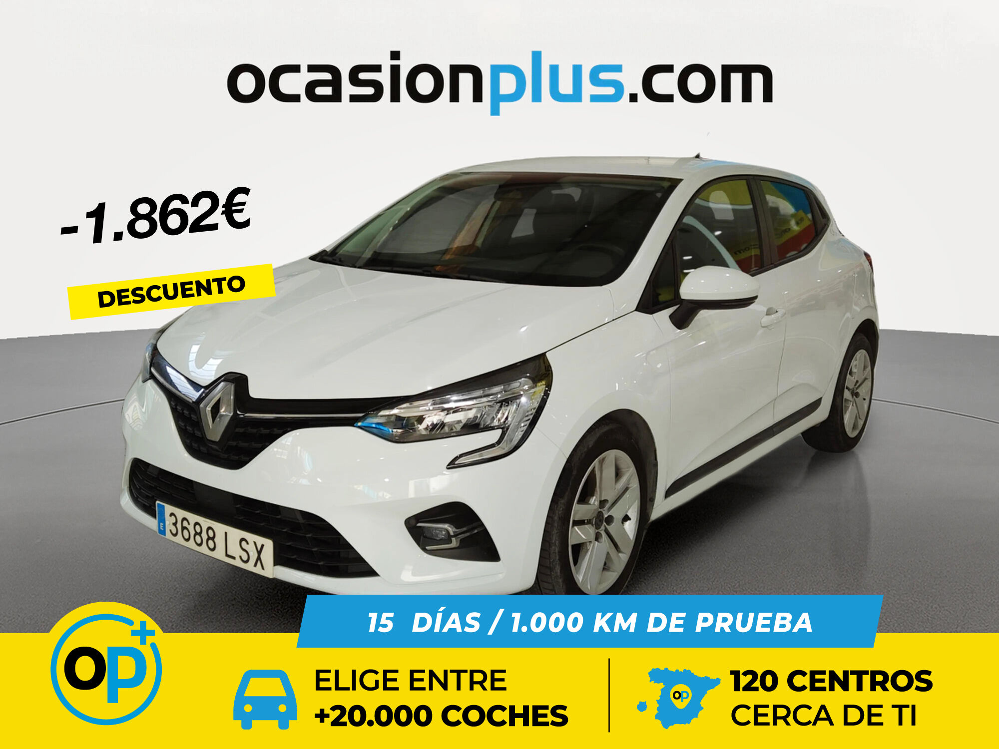 RENAULT Clio (Intens TCe 66 kW (90 CV)) en Madrid