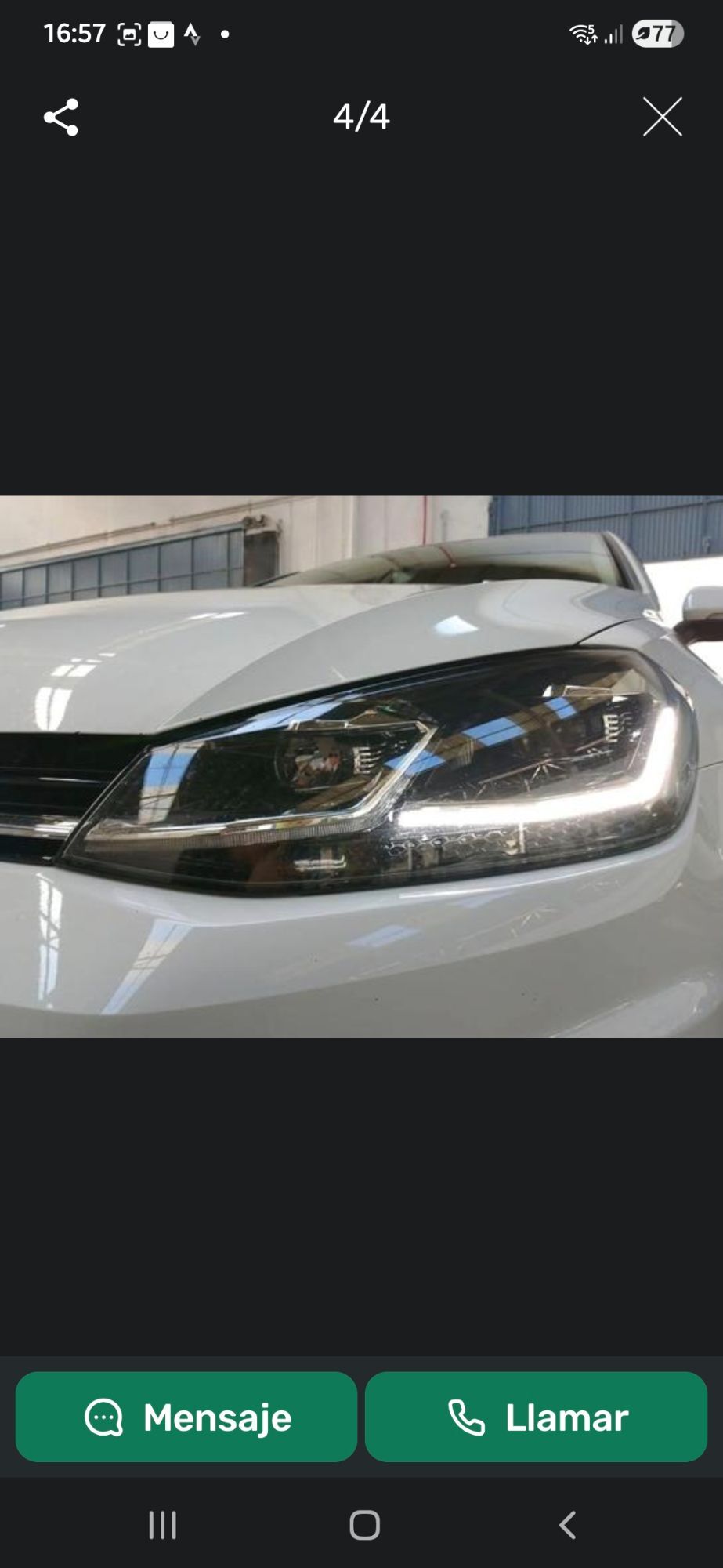 Foto del VOLKSWAGEN Golf 2.0TDI Advance DSG7 110kW