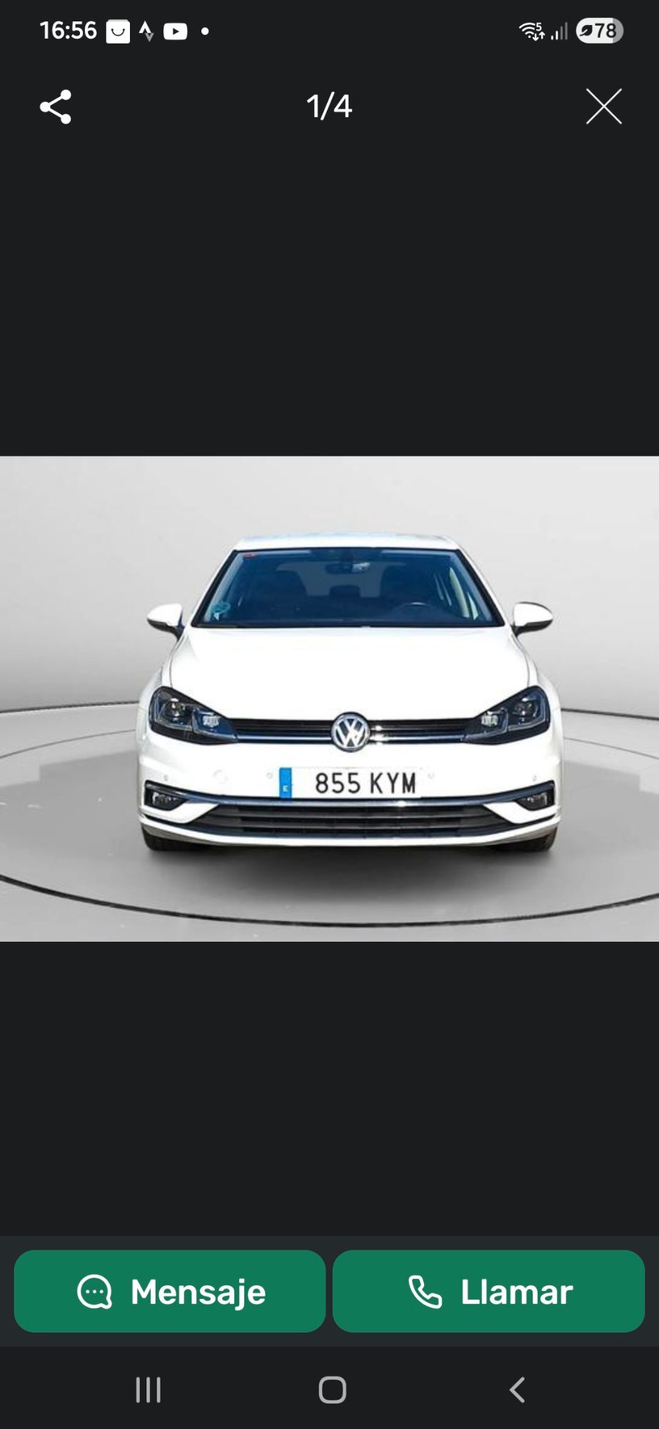 Foto del VOLKSWAGEN Golf 2.0TDI Advance DSG7 110kW