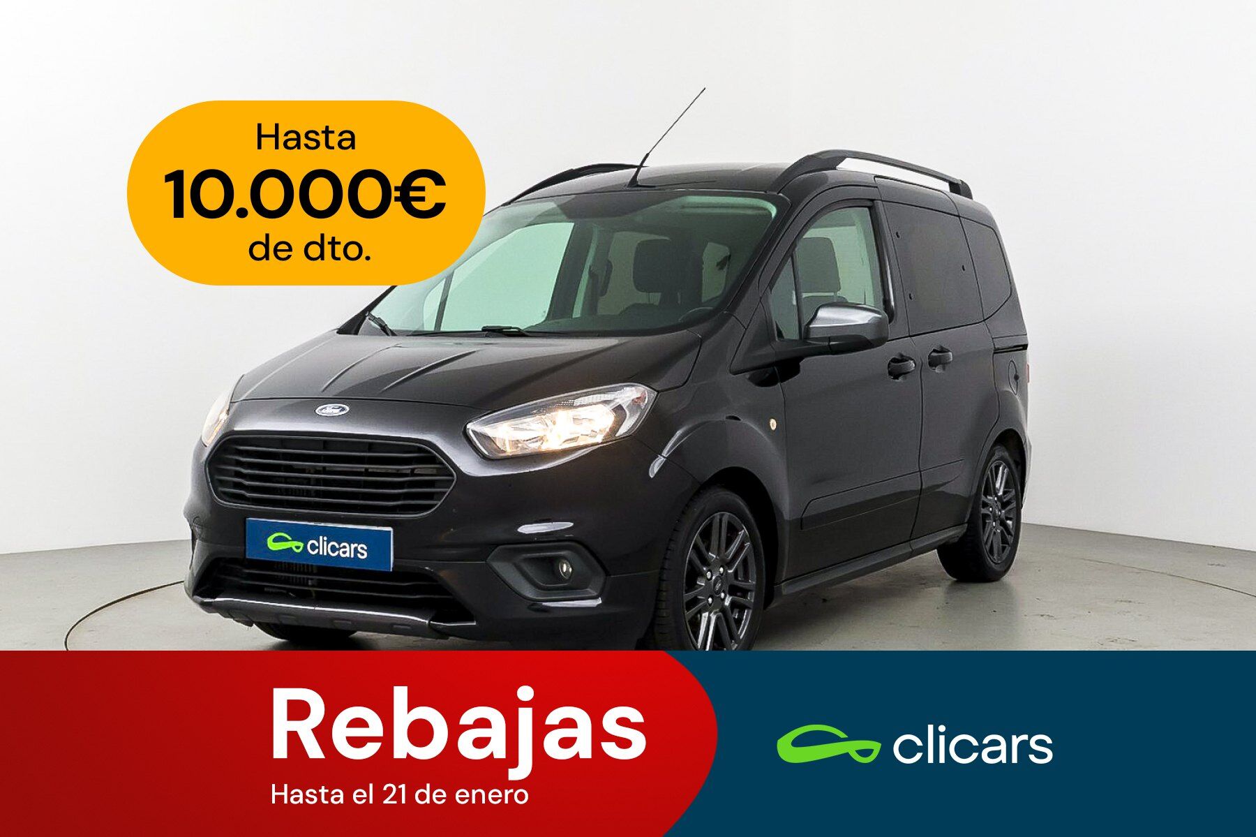 FORD Tourneo Courier (Tourneo Courier 1.0 Ecoboost Sport) en Madrid