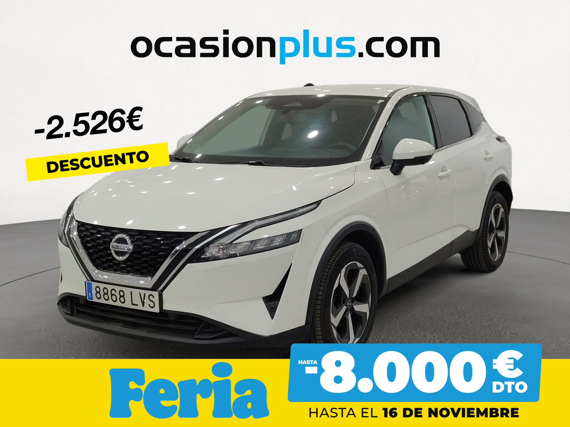 NISSAN Qashqai (DIG-T 140 mHEV N-Connecta 4x2 103 kW (140 CV)) en Madrid