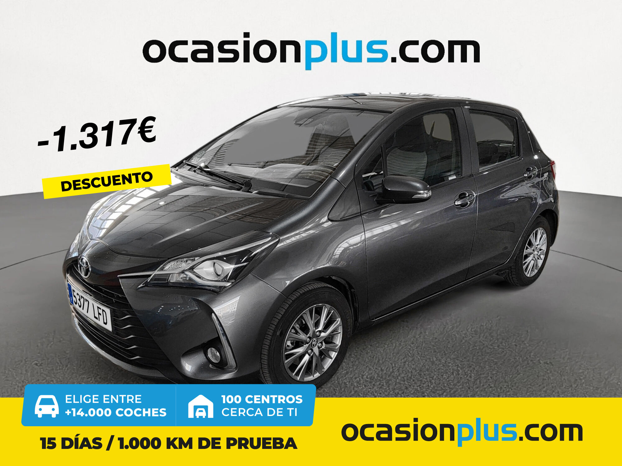 TOYOTA Yaris (1.0 Active 51 kW (69 CV)) en Madrid