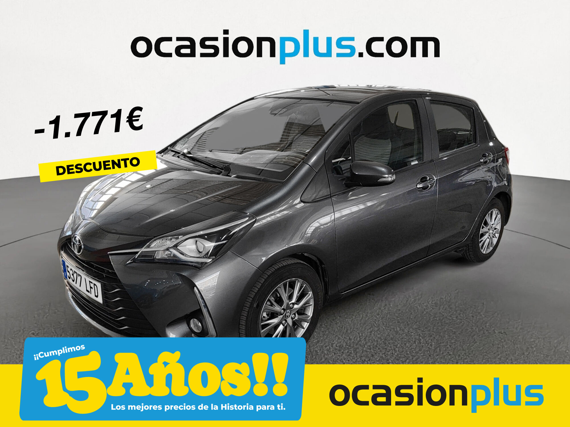 TOYOTA Yaris (1.0 Active 51 kW (69 CV)) en Madrid