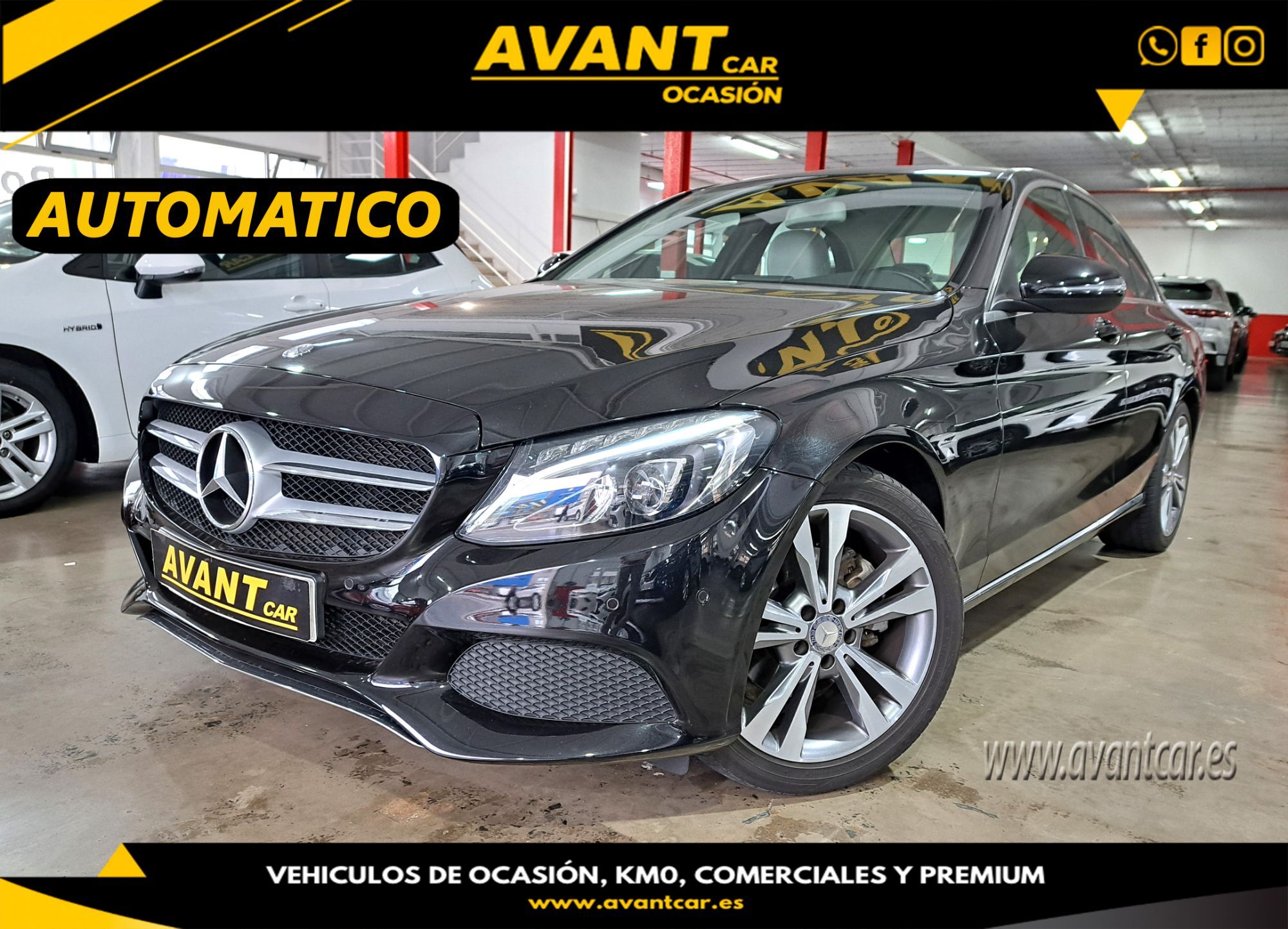 MERCEDES Clase C (C 200d 7G Plus) en Palmas, Las