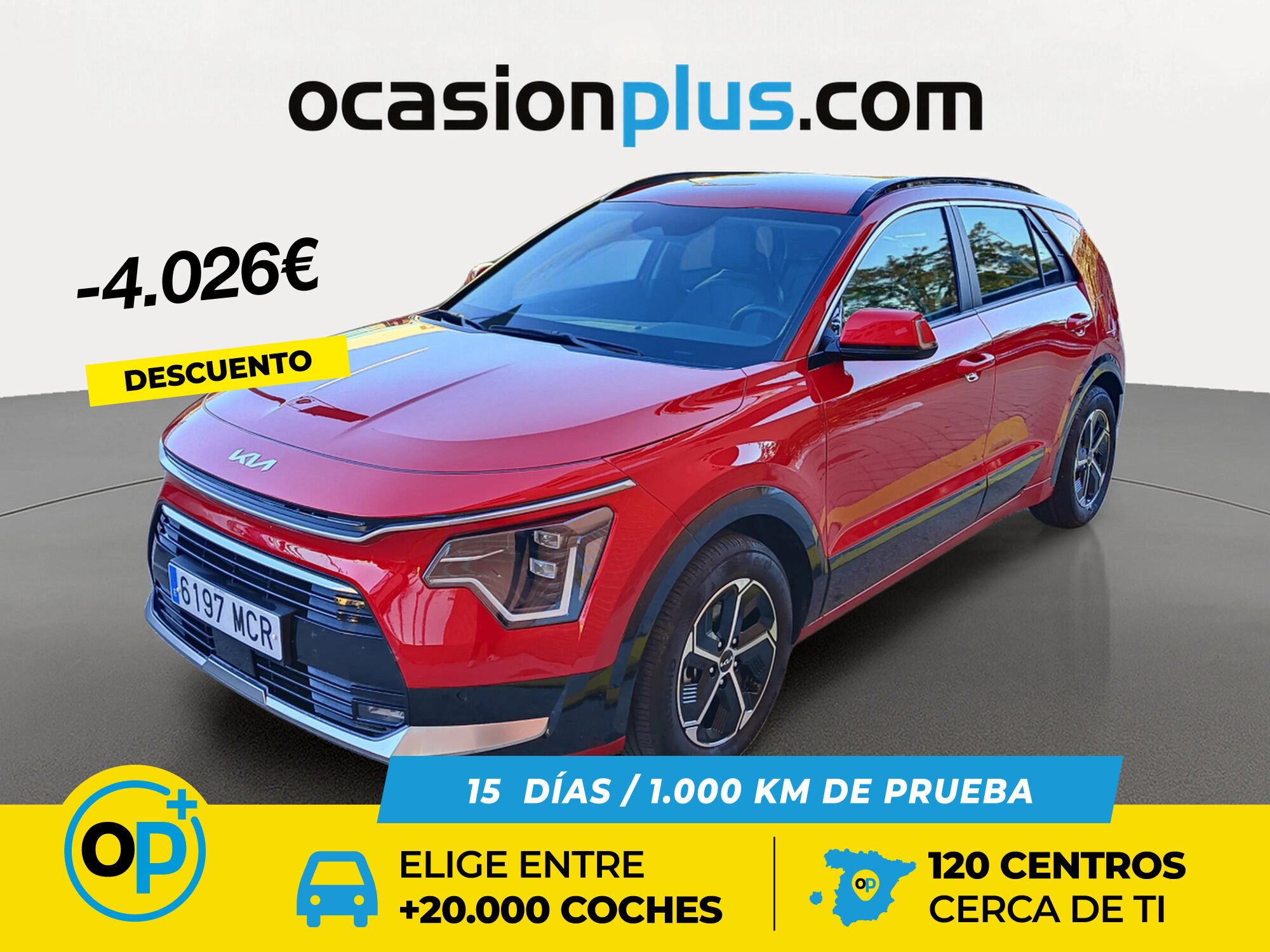 KIA Niro (1.6 GDi HEV Híbrido Drive 104 kW (141 CV)) en Madrid