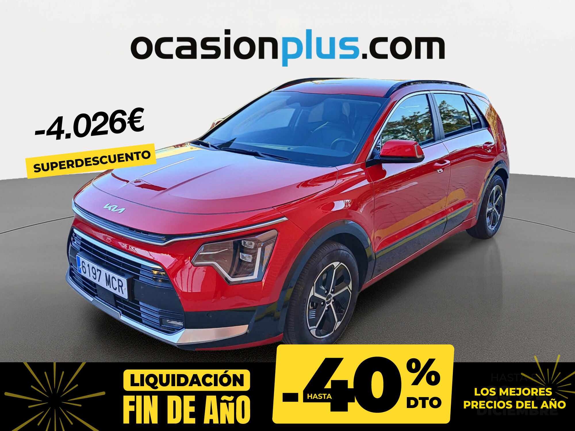 KIA Niro (1.6 GDi HEV Híbrido Drive 104 kW (141 CV)) en Madrid