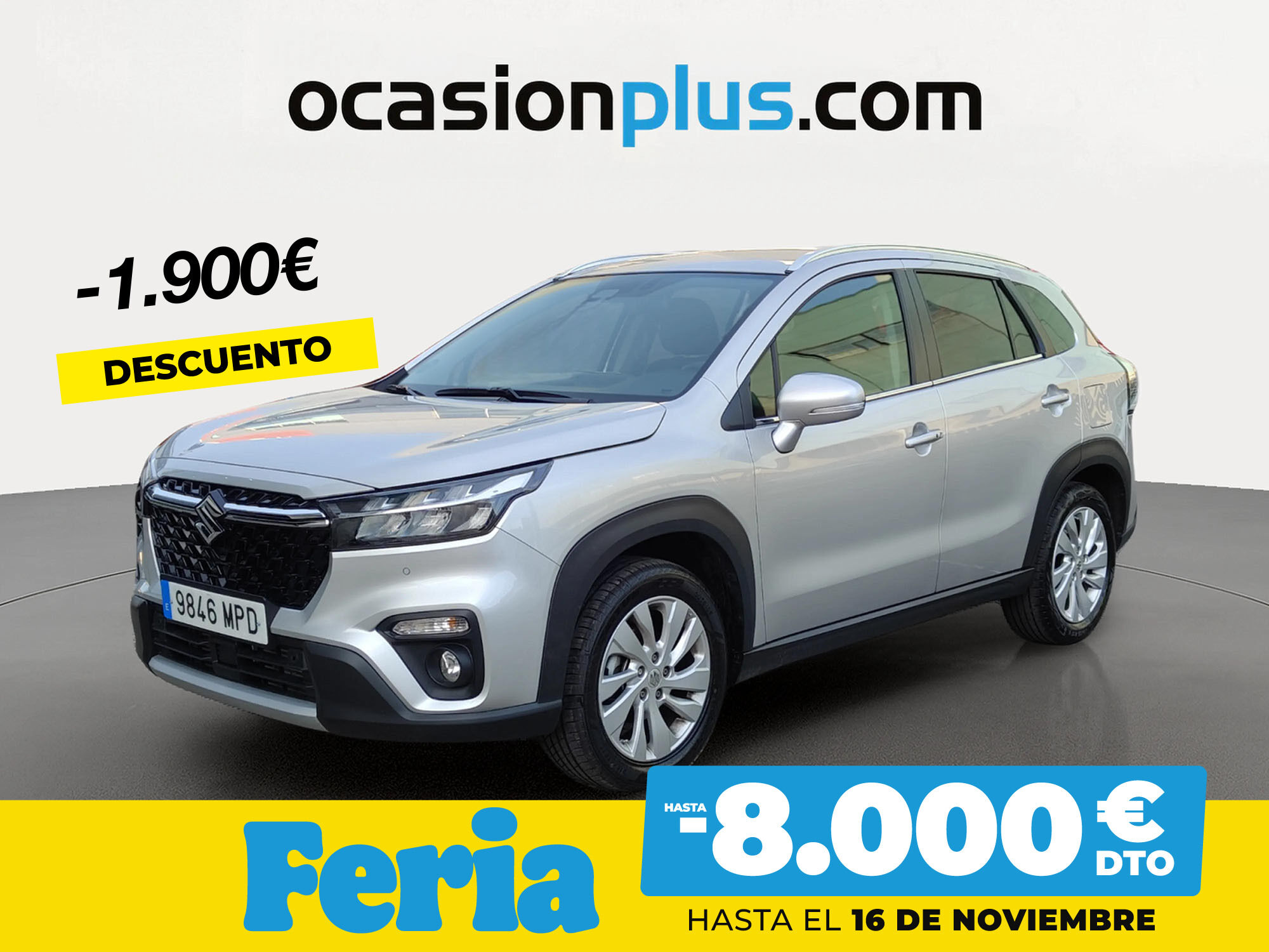 SUZUKI S-Cross (1.4T Mild Hybrid S2 4WD 95 kW (129 CV)) en Madrid