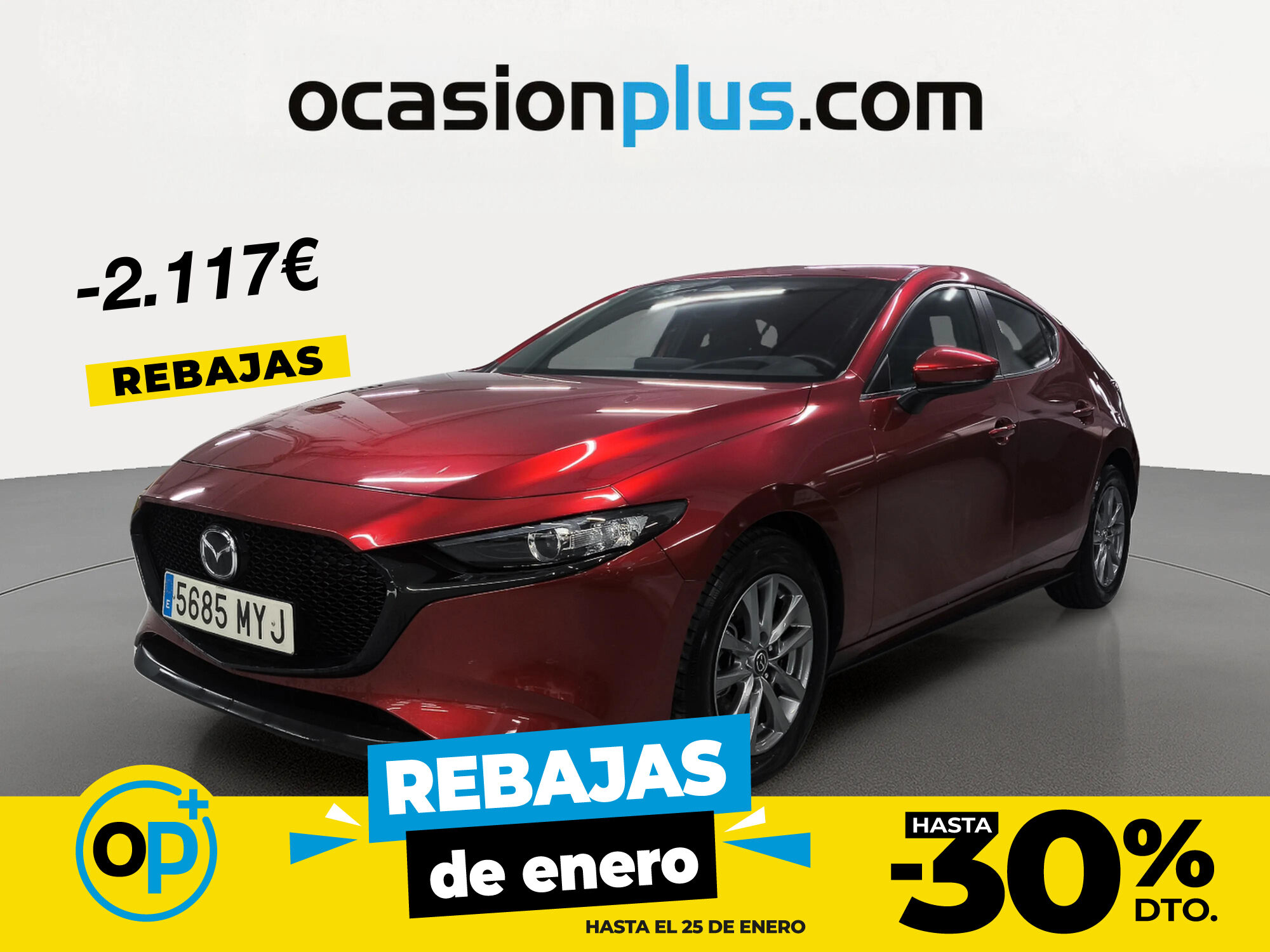 MAZDA Mazda3 (2.5L E-SKY G MHEV Prime-line 103 kW (140 CV)) en Madrid