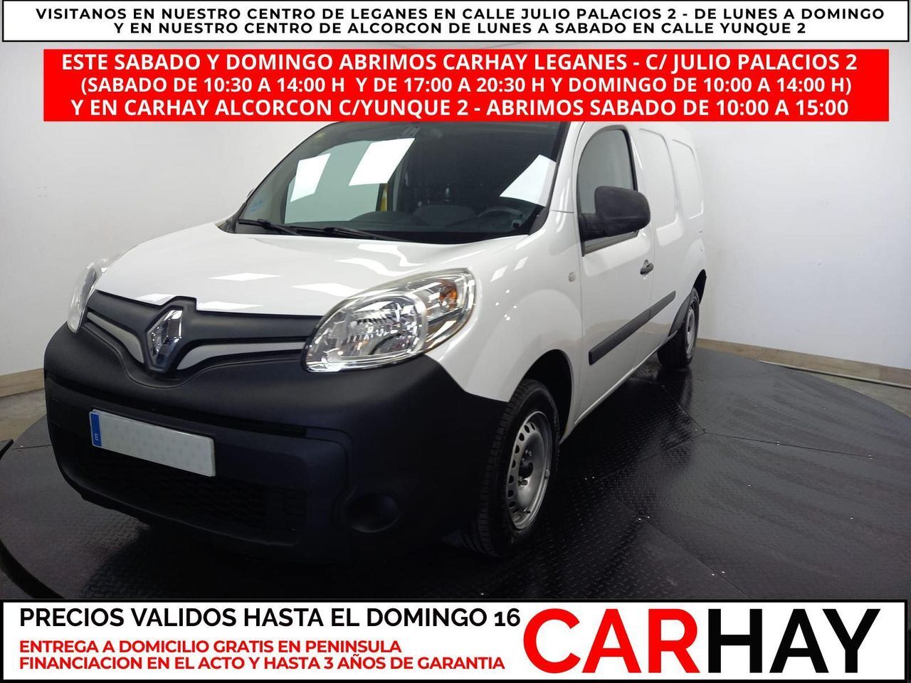 RENAULT Kangoo (EXPRESS Maxi 2p Blue dCi 70 kW (95CV)) en Madrid