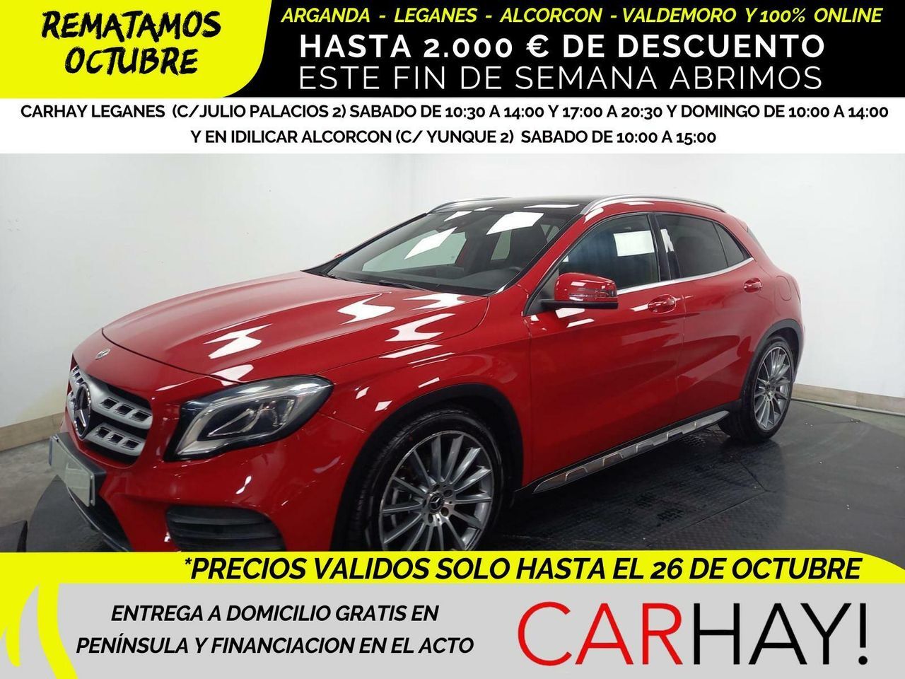 MERCEDES Clase GLA (200 CDI / D 2.1 AMG LINE 135CV MT6 E6) en Madrid