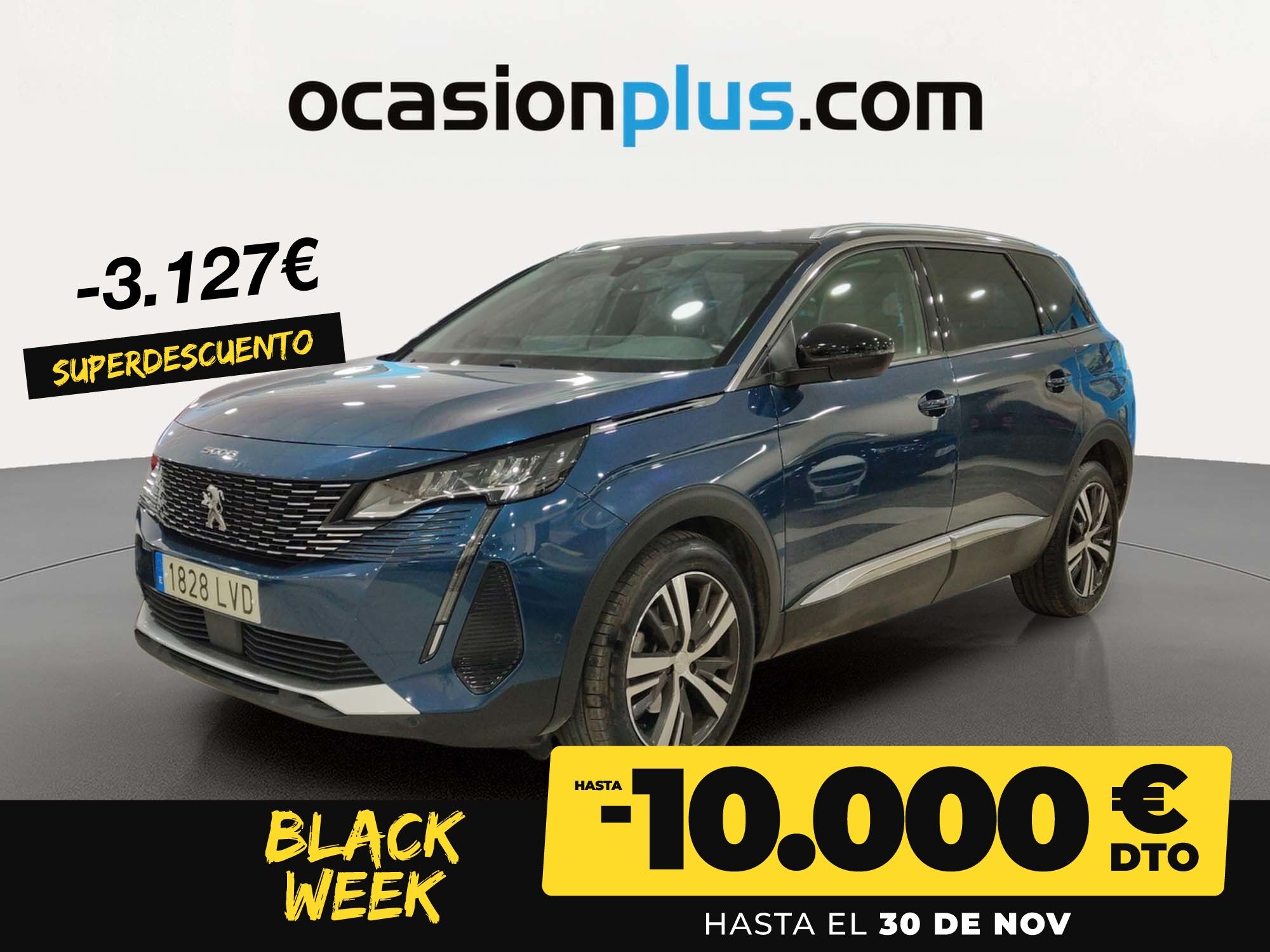 PEUGEOT 5008 (BlueHDI 180 S&S Allure Pack EAT8 132 kW (180 CV)) en Madrid