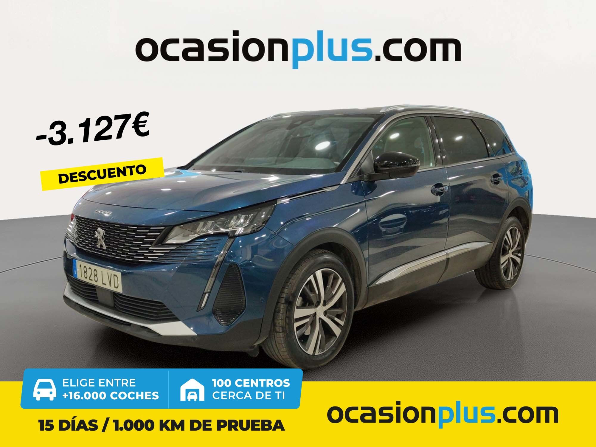 PEUGEOT 5008 (BlueHDI 180 S&S Allure Pack EAT8 132 kW (180 CV)) en Madrid