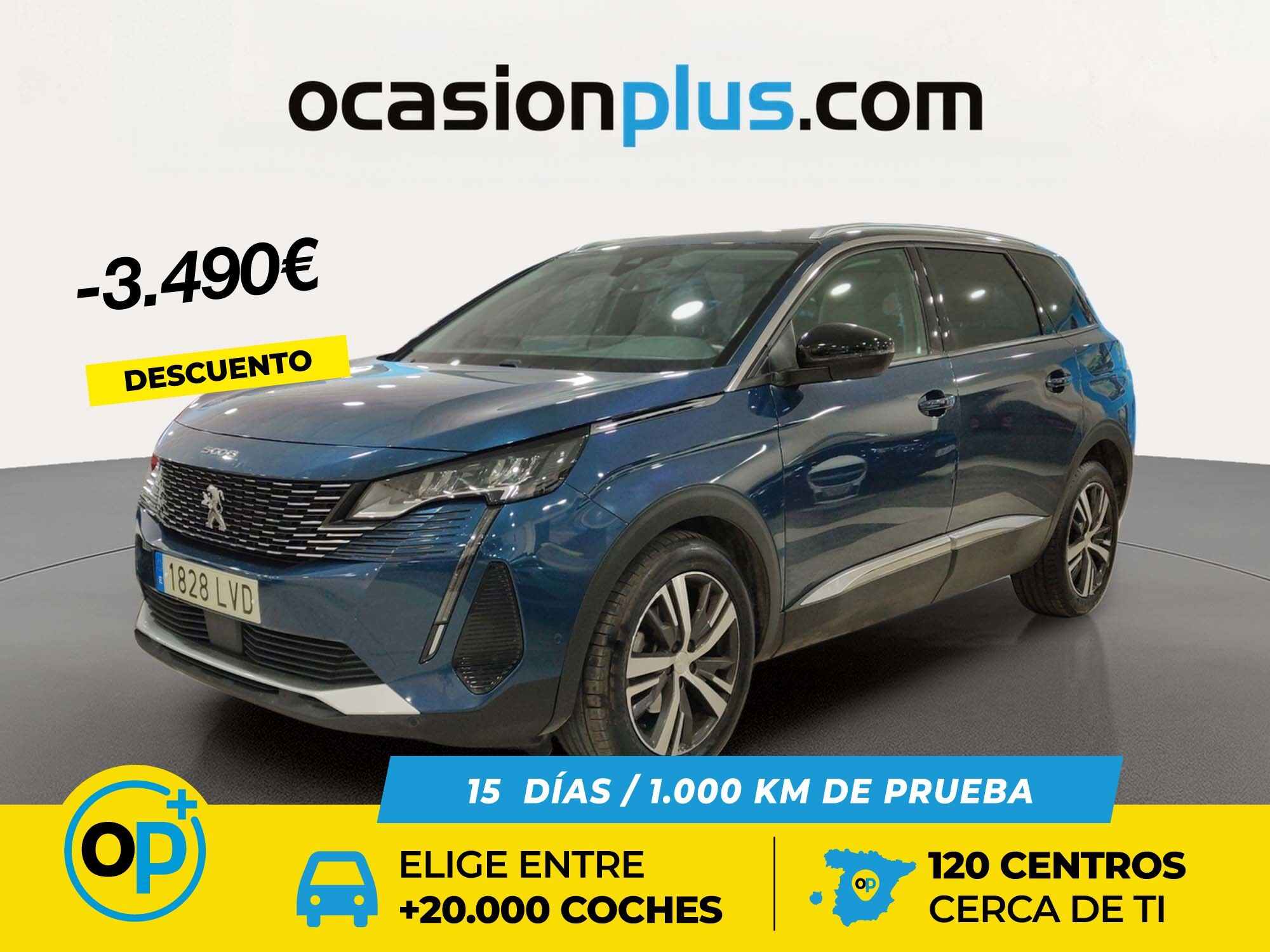 PEUGEOT 5008 (BlueHDI 180 S&S Allure Pack EAT8 132 kW (180 CV)) en Madrid