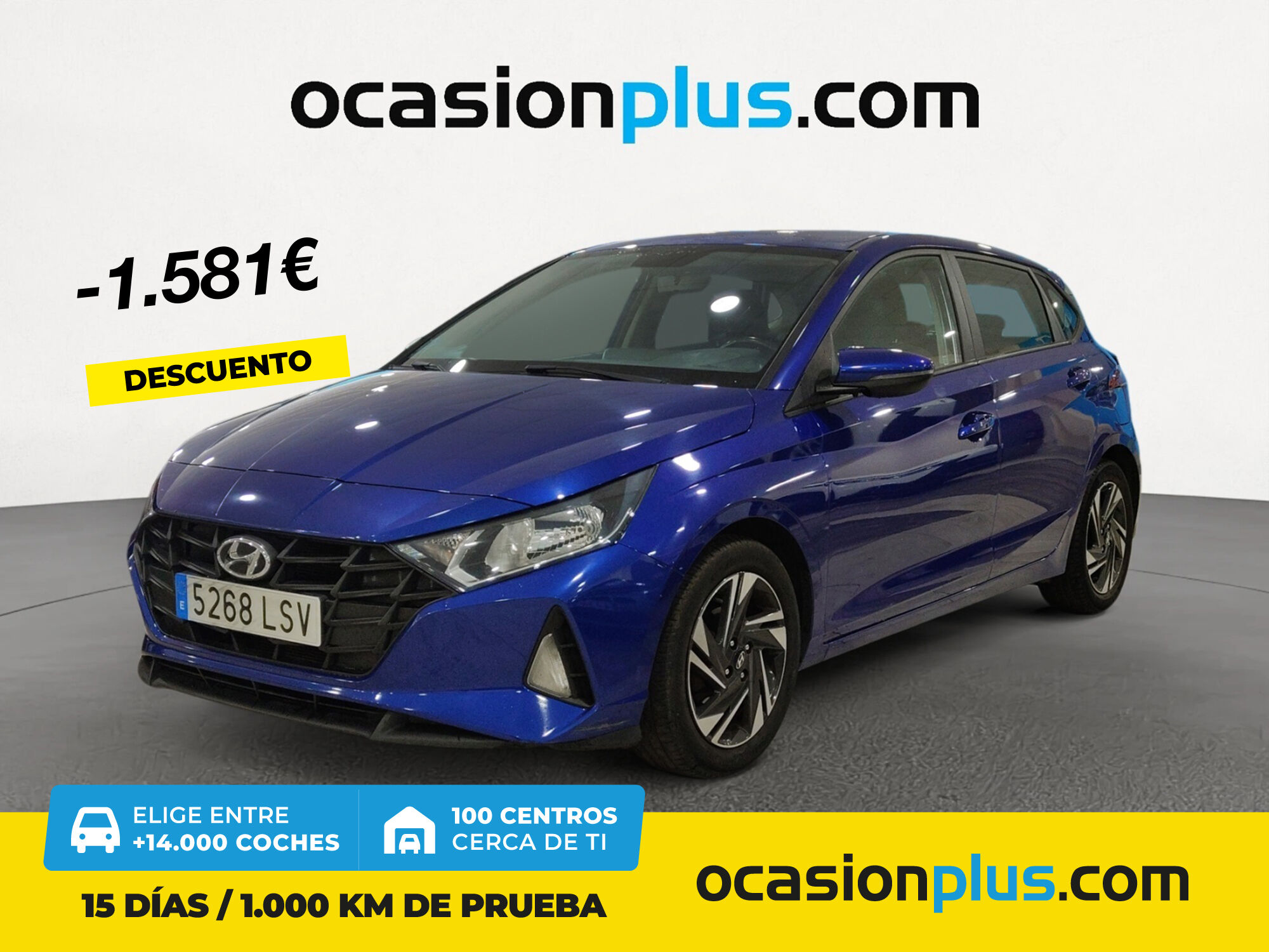 HYUNDAI i20 (1.2 MPI SLX 62 kW (84 CV)) en Madrid