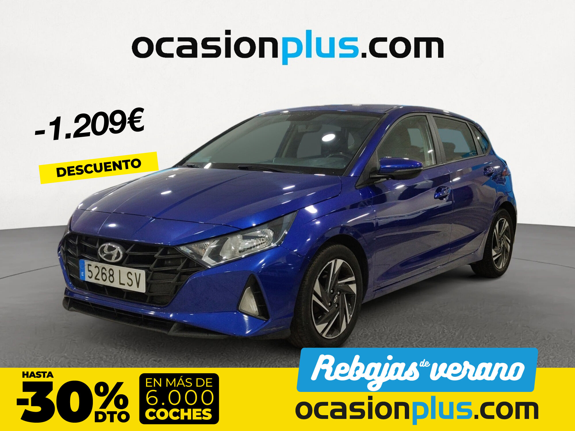 HYUNDAI i20 (1.2 MPI SLX 62 kW (84 CV)) en Madrid