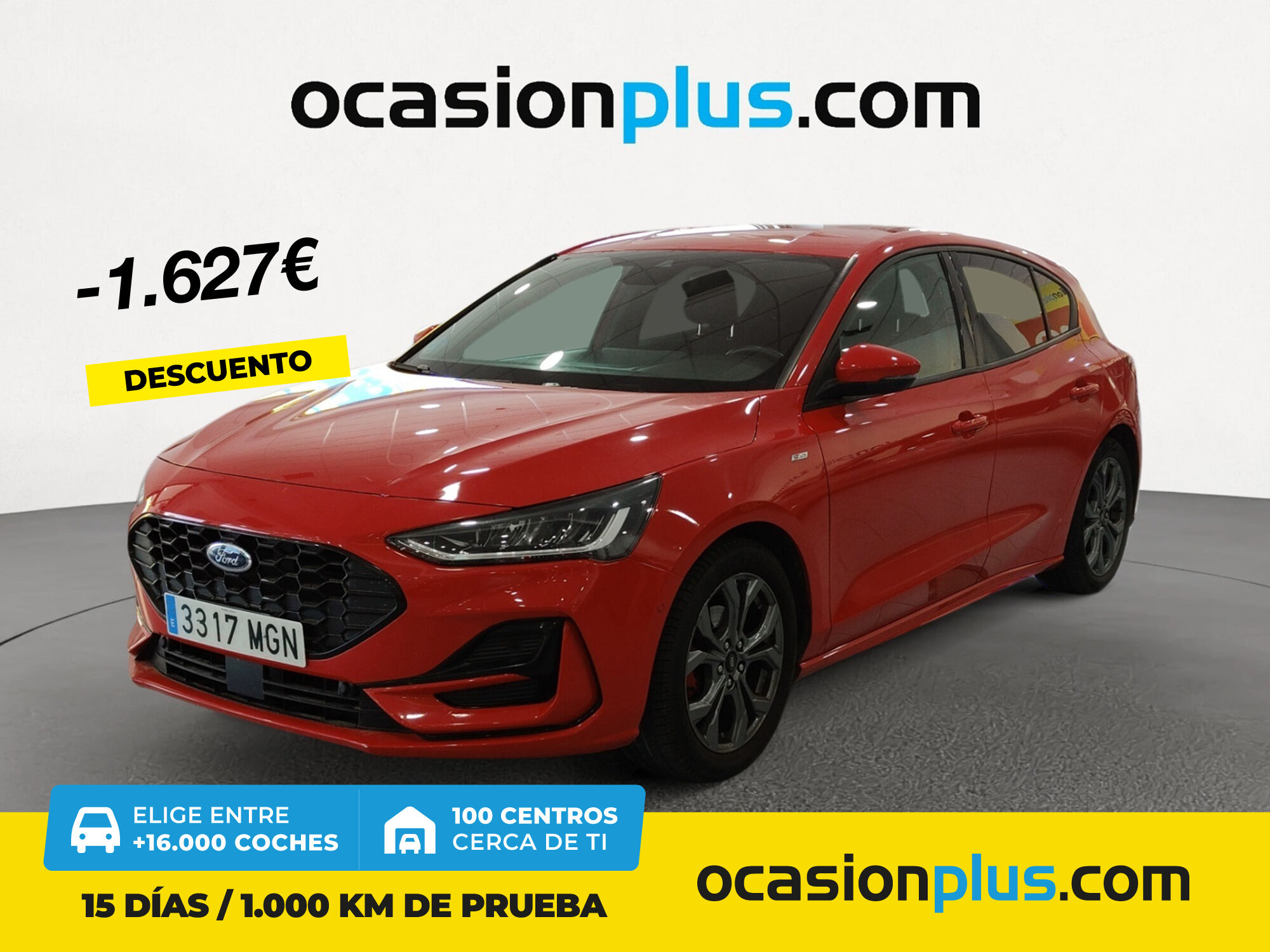 FORD Focus (1.0 Ecoboost MHEV ST-Line 92 kW (125 CV)) en Madrid