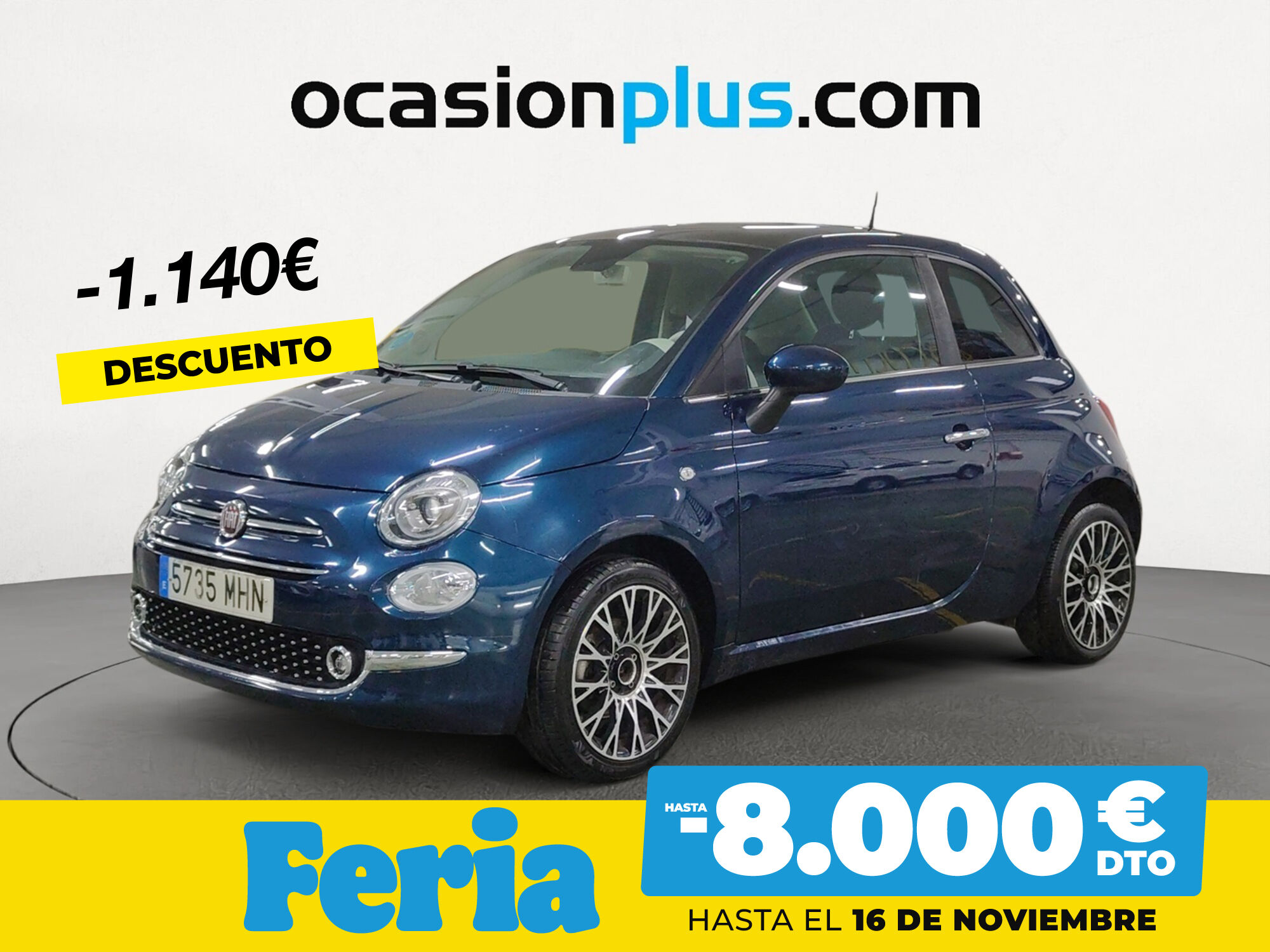 FIAT 500 (1.0 Hybrid Dolcevita 51 kW (70 CV)) en Madrid