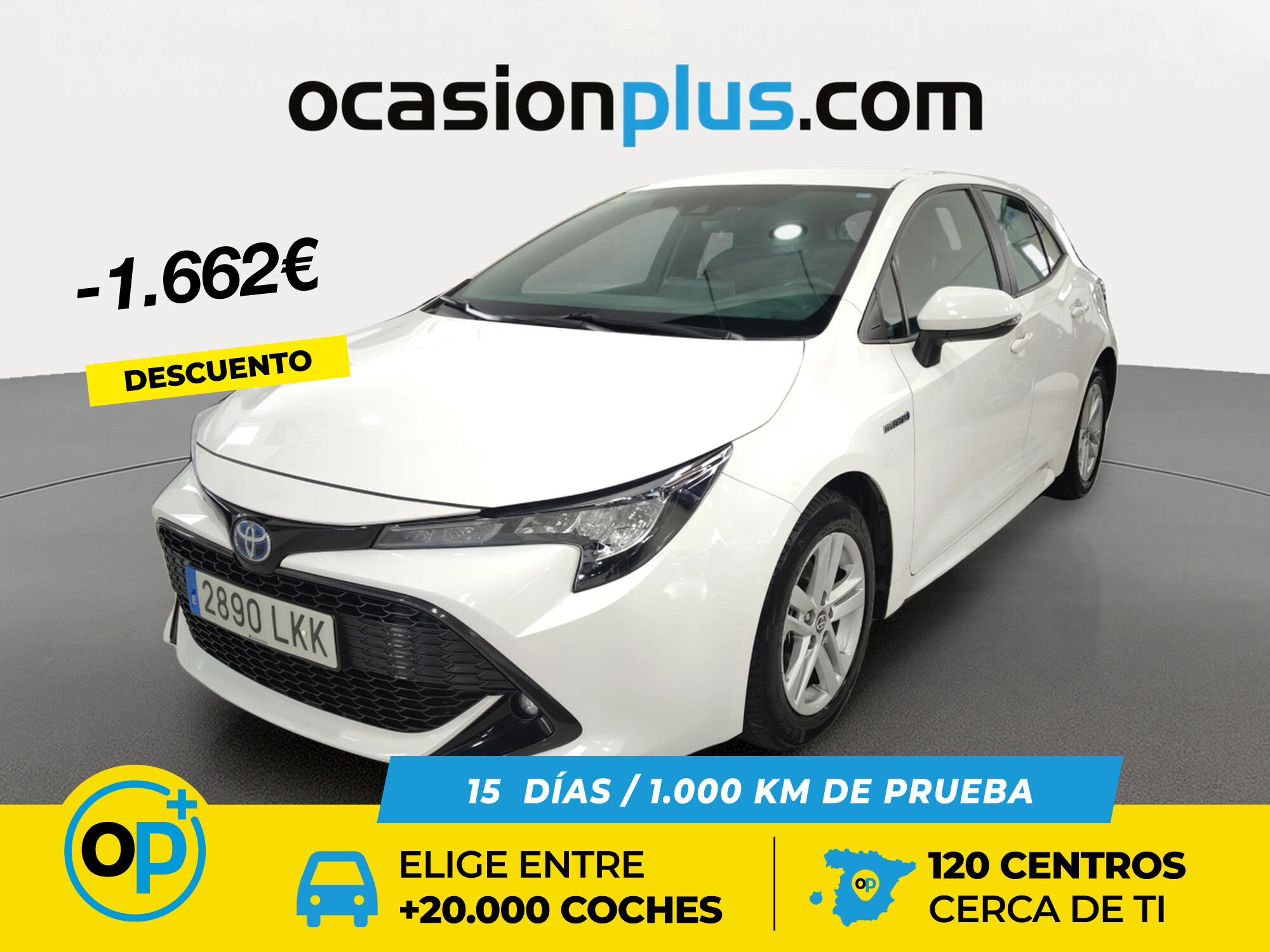 TOYOTA Corolla (1.8 125 Híbrido Active Tech E-CVT 90 kW (122 CV)) en Madrid