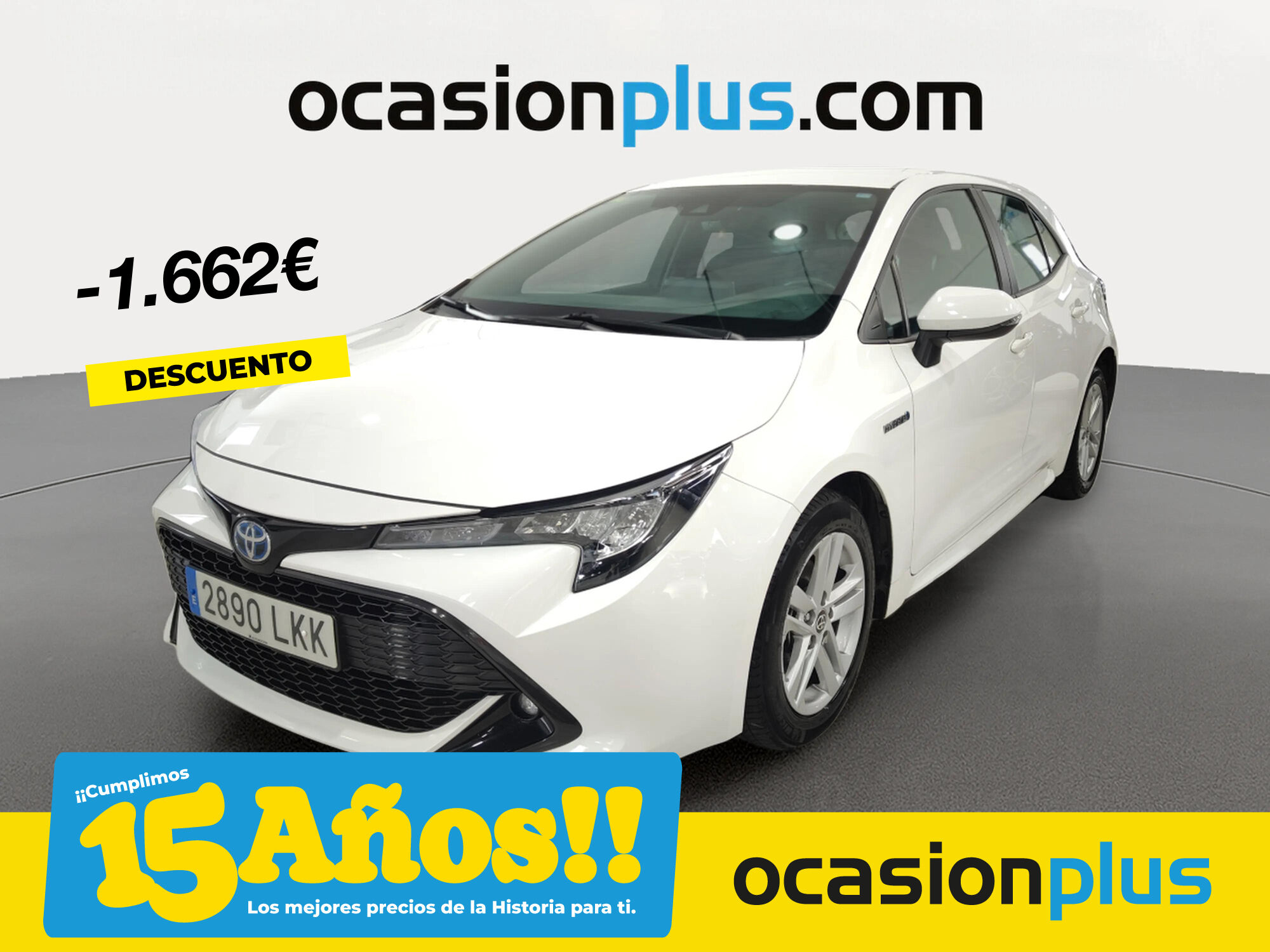 TOYOTA Corolla (1.8 125 Híbrido Active Tech E-CVT 90 kW (122 CV)) en Madrid