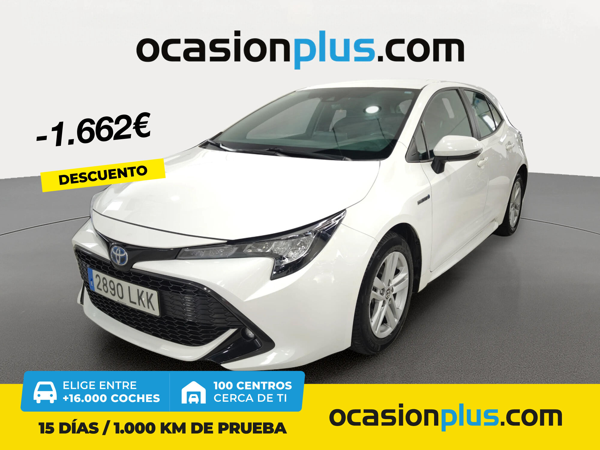 TOYOTA Corolla (1.8 125 Híbrido Active Tech E-CVT 90 kW (122 CV)) en Madrid