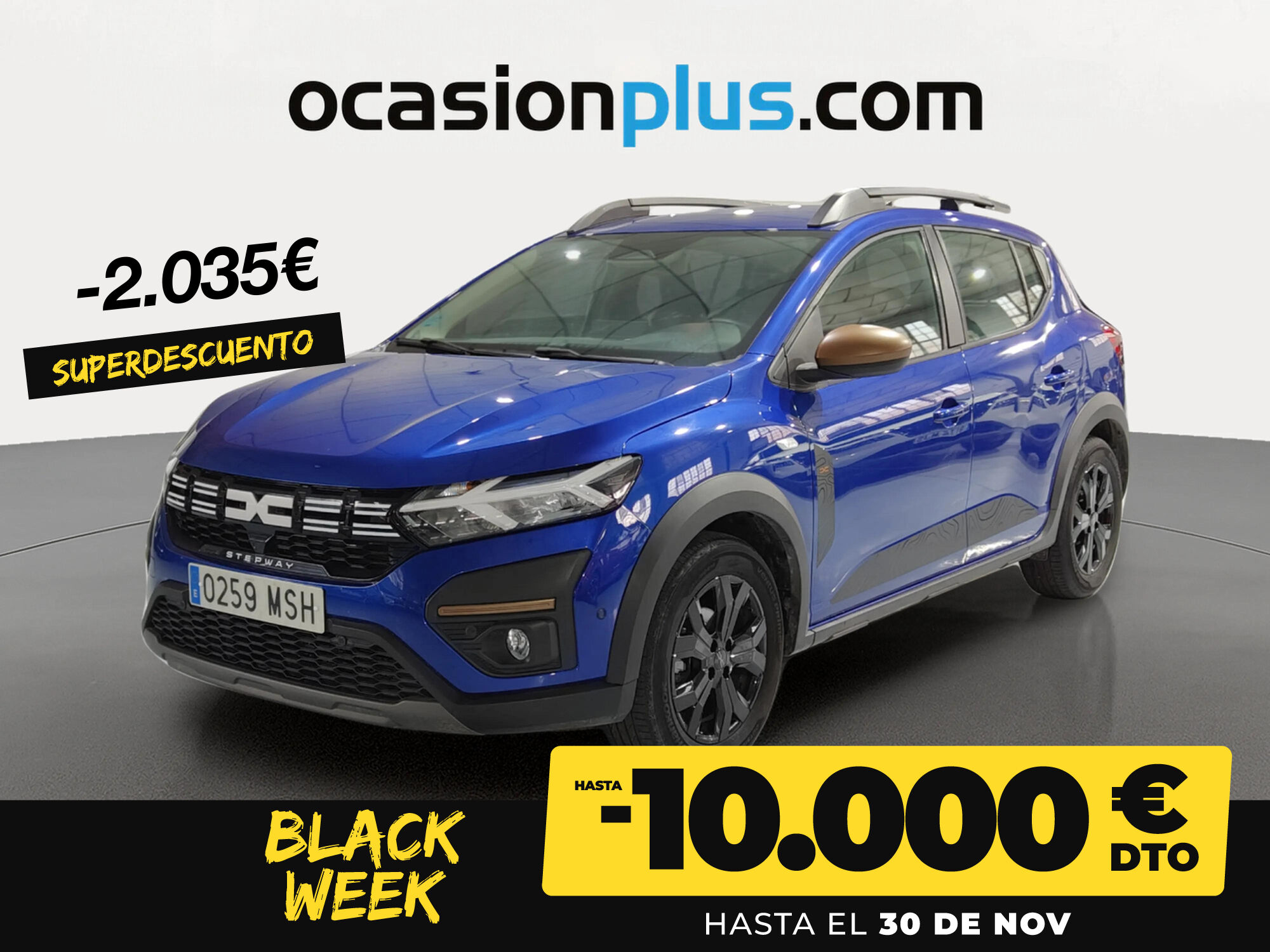 DACIA Sandero (Stepway Extreme Go TCe 81 kW (110 CV)) en Madrid