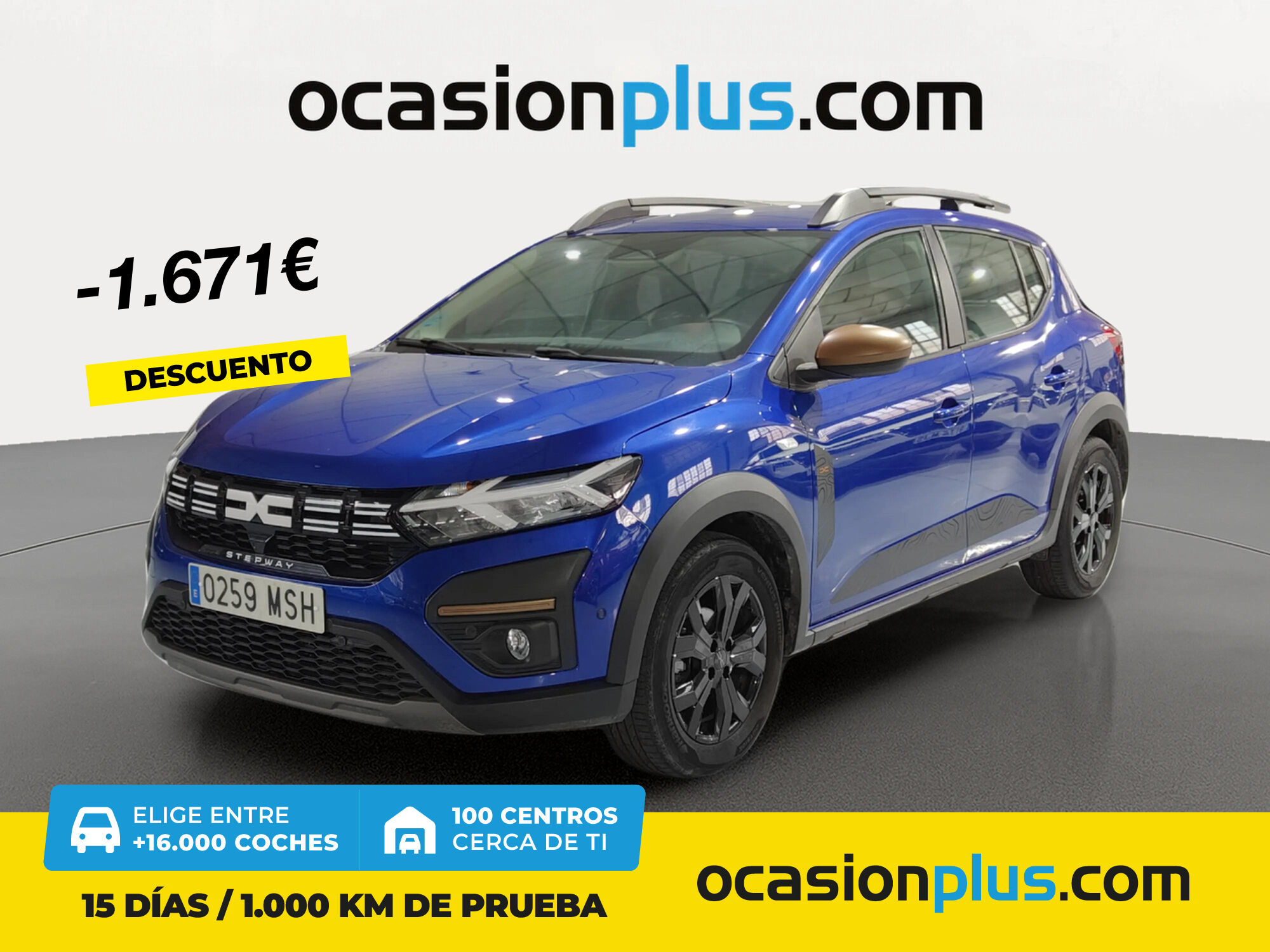 DACIA Sandero (Stepway Extreme Go TCe 81 kW (110 CV)) en Madrid