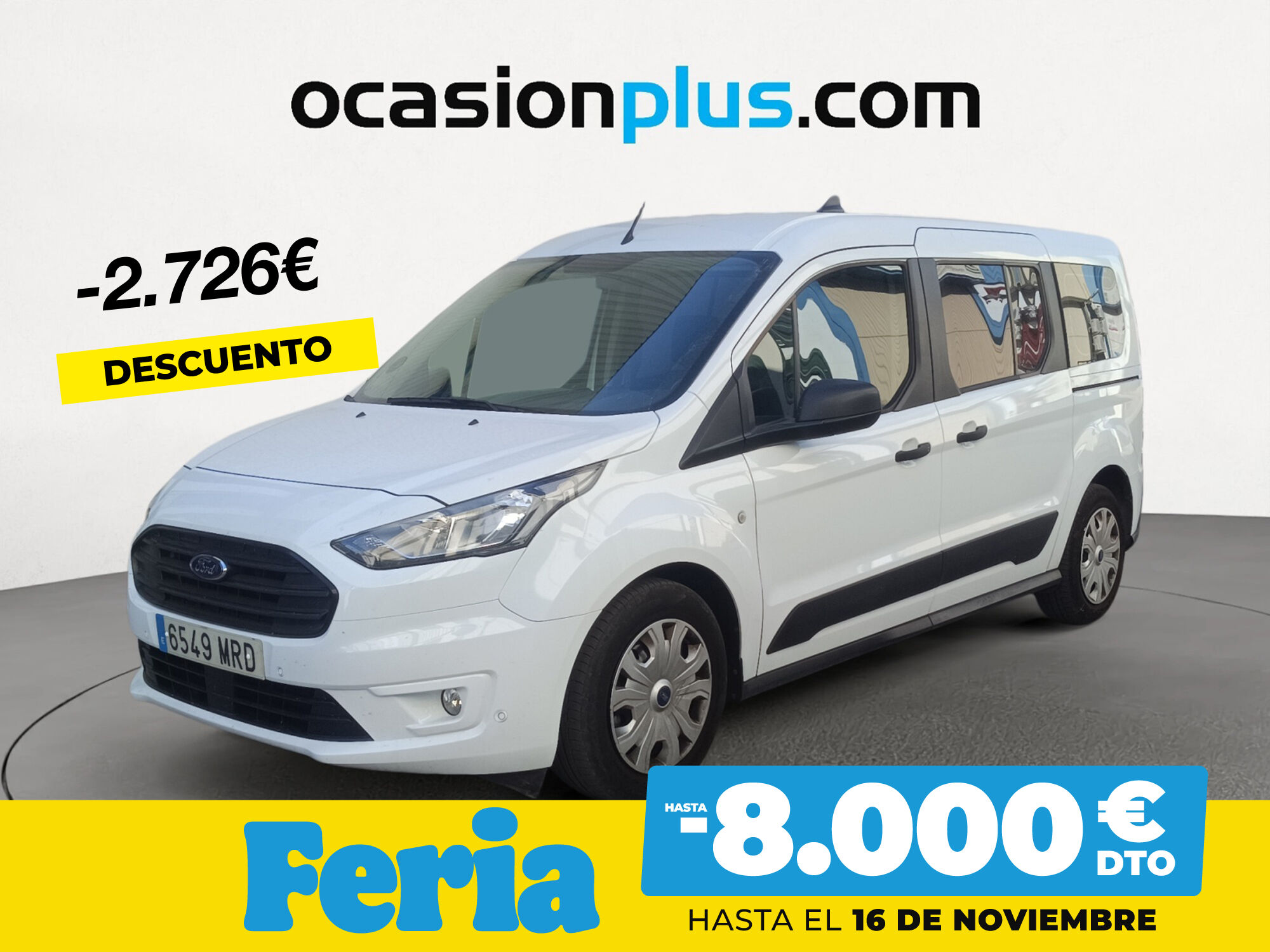 FORD Transit (Kombi 1.5 TDCi Trend 240 L2 74 kW (100 CV)) en Madrid