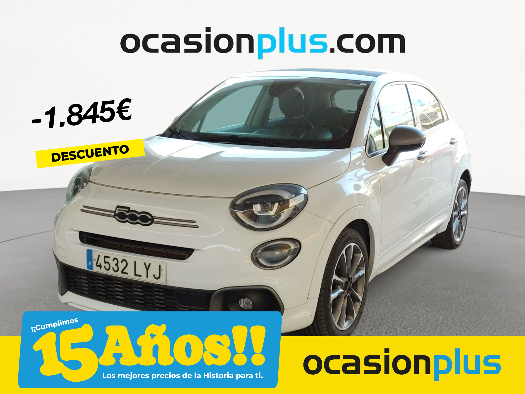 FIAT 500X (1.5 Hybrid Sport DCT 96 kW (130 CV)) en Madrid