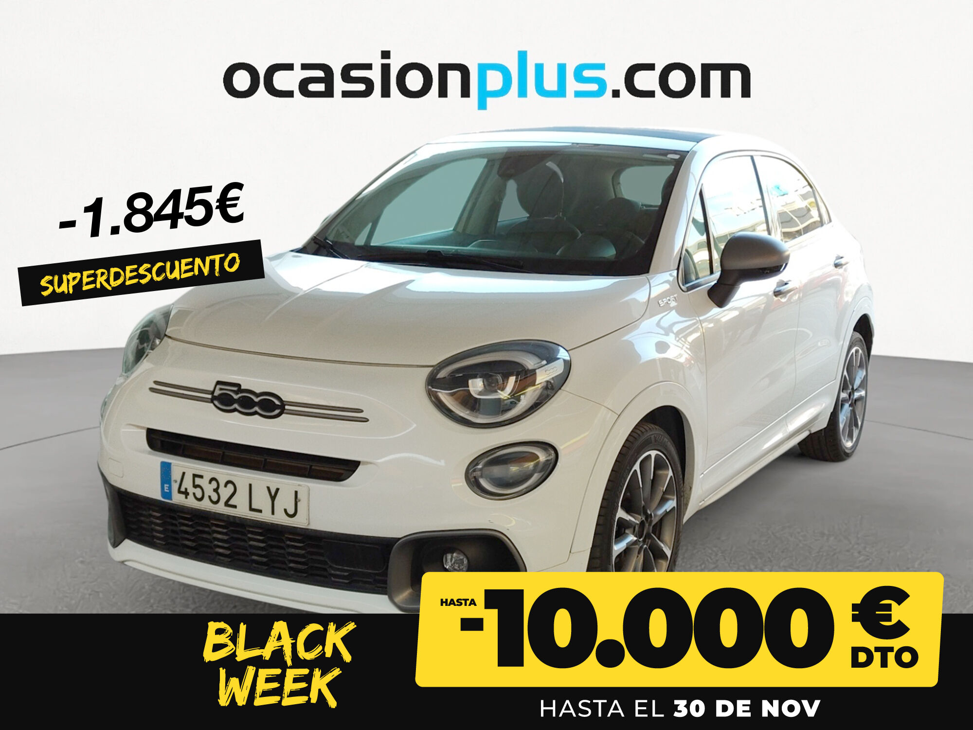 FIAT 500X (1.5 Hybrid Sport DCT 96 kW (130 CV)) en Madrid