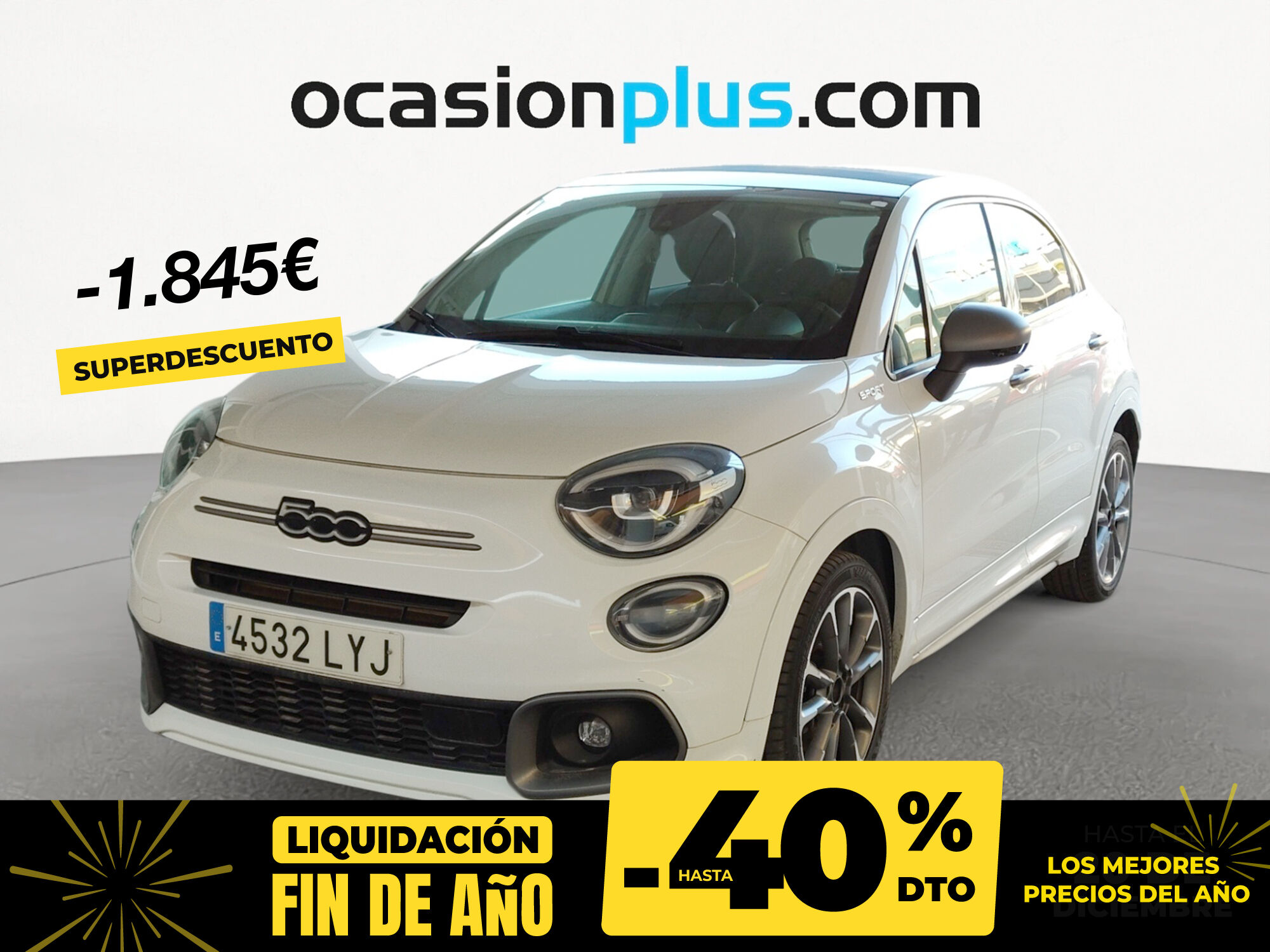 FIAT 500X (1.5 Hybrid Sport DCT 96 kW (130 CV)) en Madrid