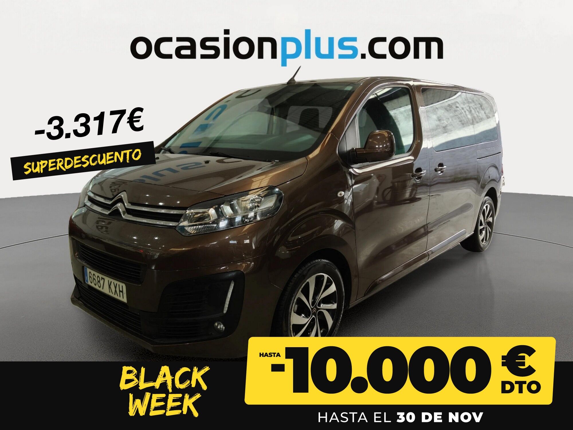 CITROEN SpaceTourer (BlueHDi 180 Talla M EAT6 Business 131 kW (178 CV)) en 