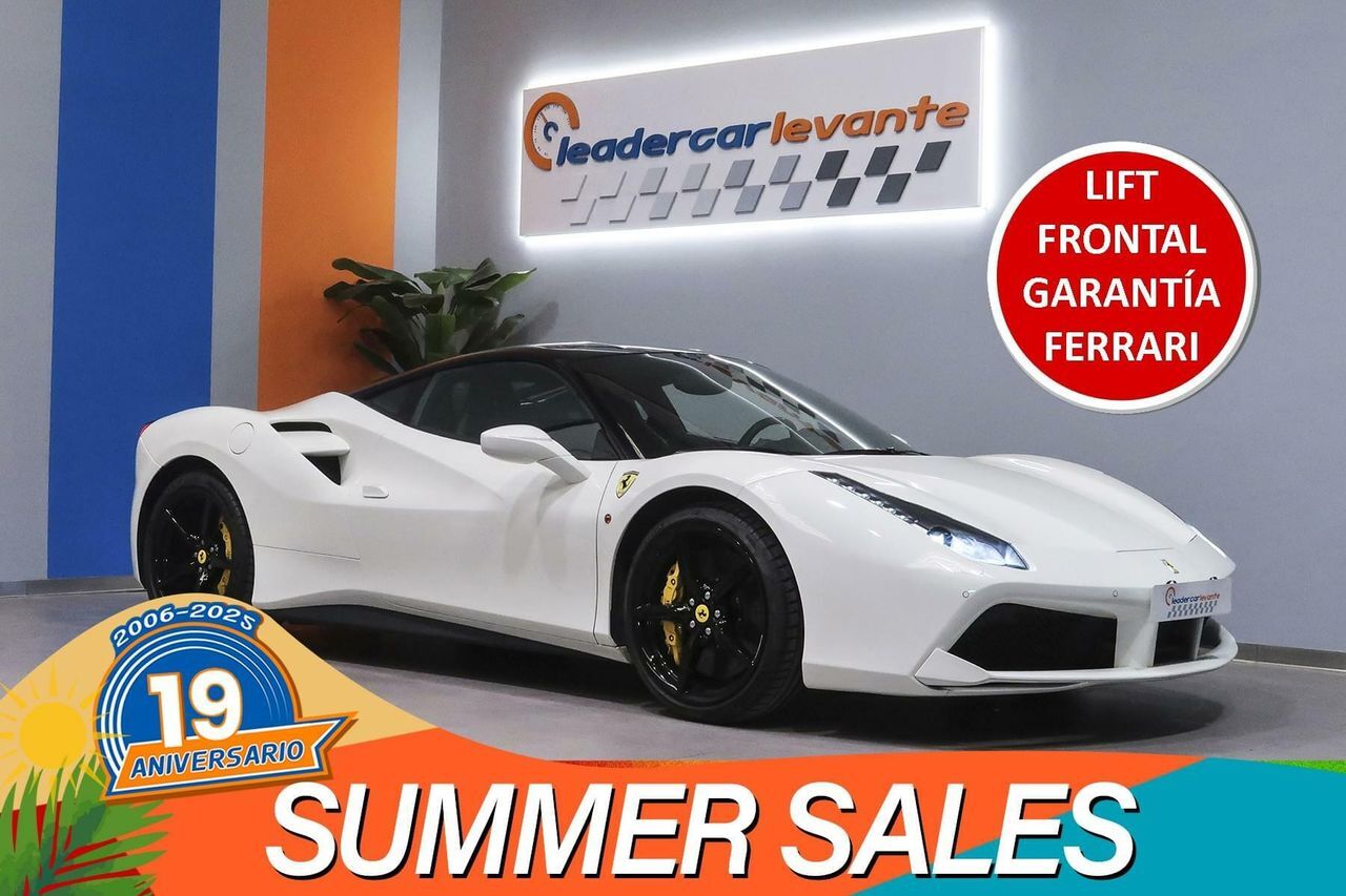 FERRARI 488 (GTB DCT 670CV) en Valencia