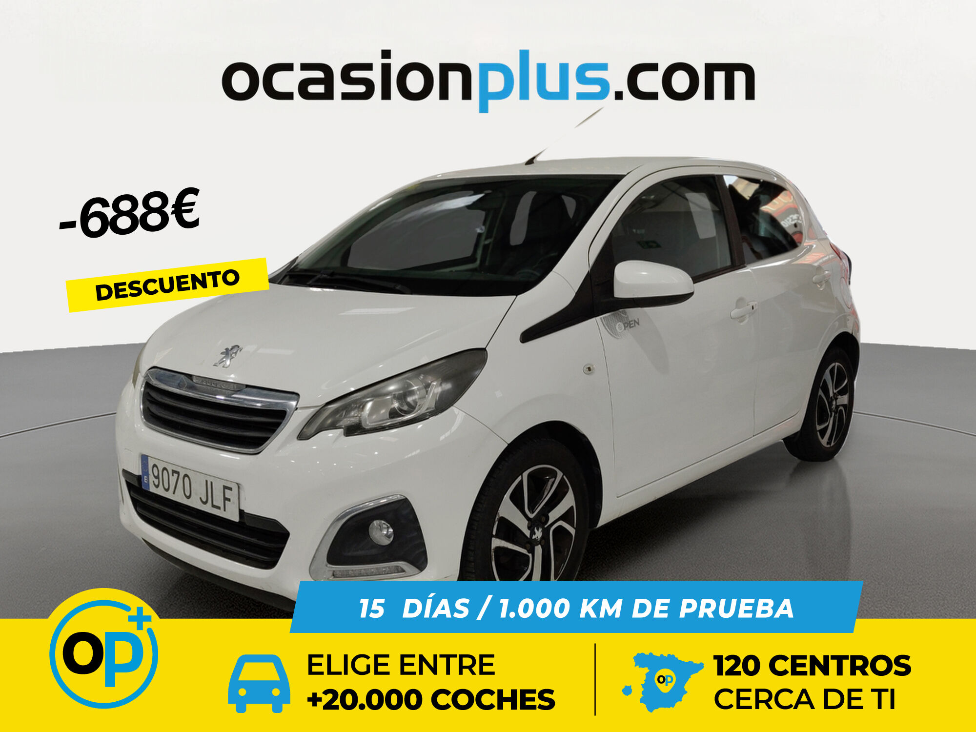 PEUGEOT 108 (1.2 PureTech Top! Allure 60 kW (82 CV)) en Madrid