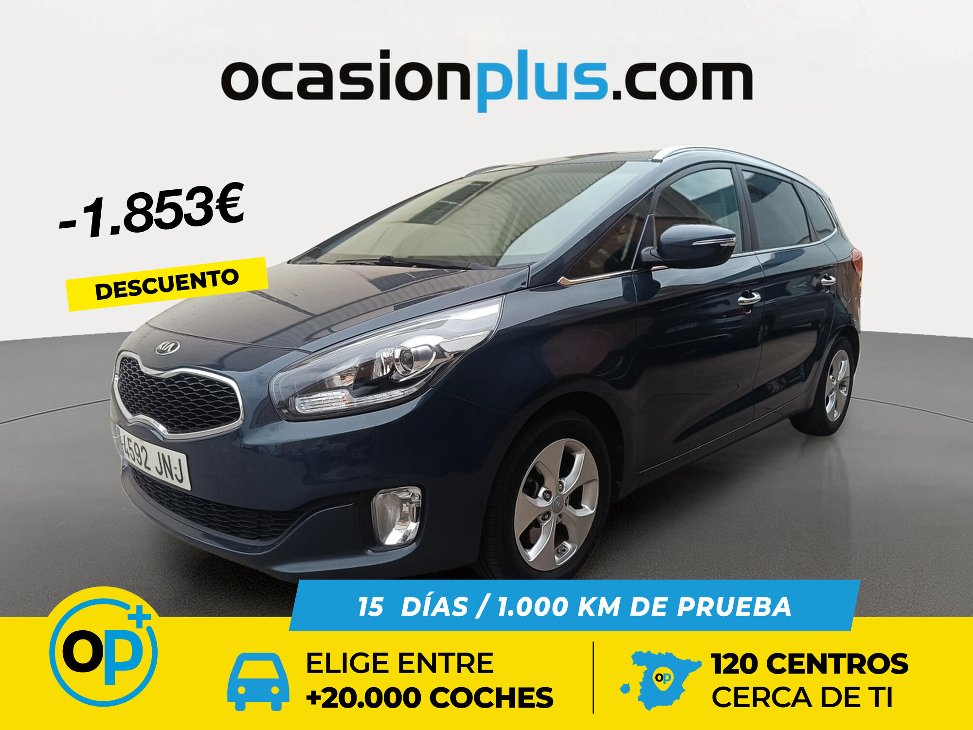 KIA Carens (1.6 GDi Drive 99 kW (135 CV)) en Madrid