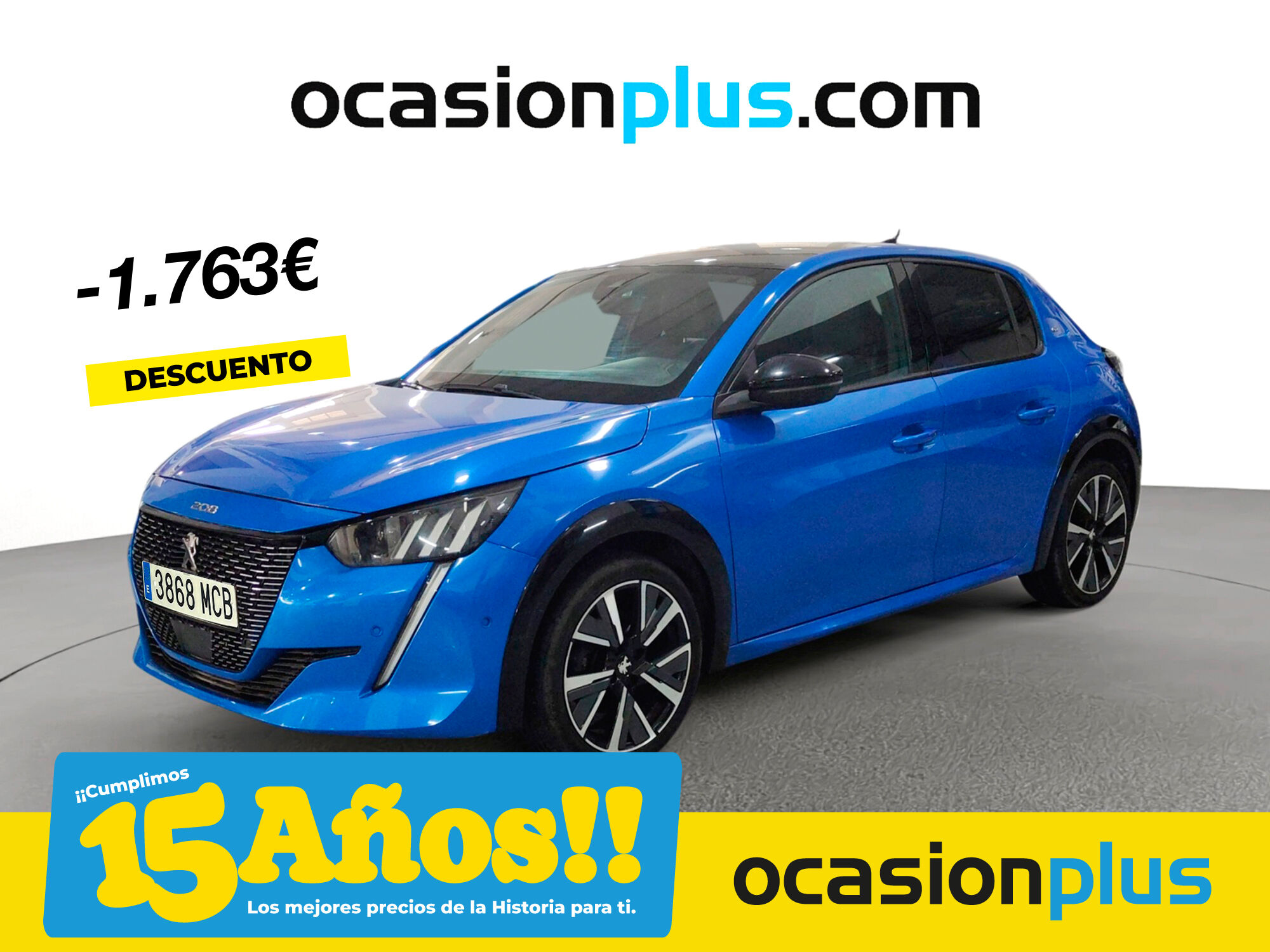 PEUGEOT 208 (PureTech 100 GT 75 kW (100 CV)) en Madrid