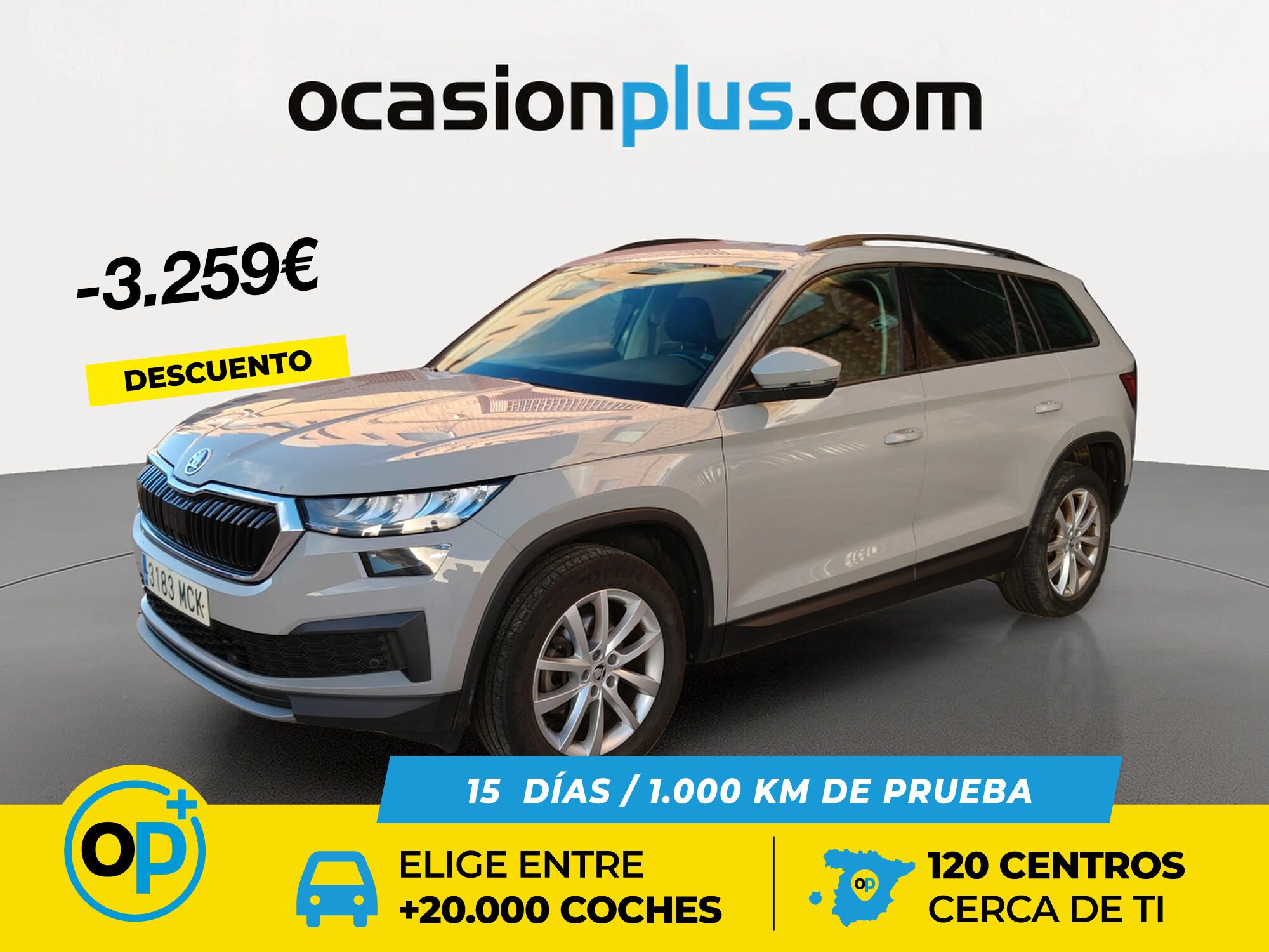SKODA Kodiaq (1.5 TSI Ambition 4x2 DSG 110 kW (150 CV)) en Madrid