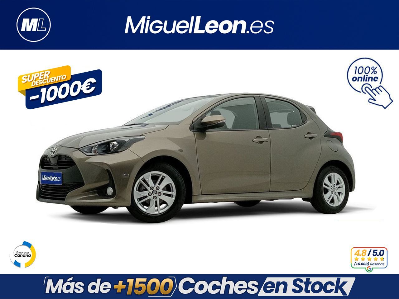 TOYOTA Yaris (1.5 125 S-Edition) en Palmas, Las