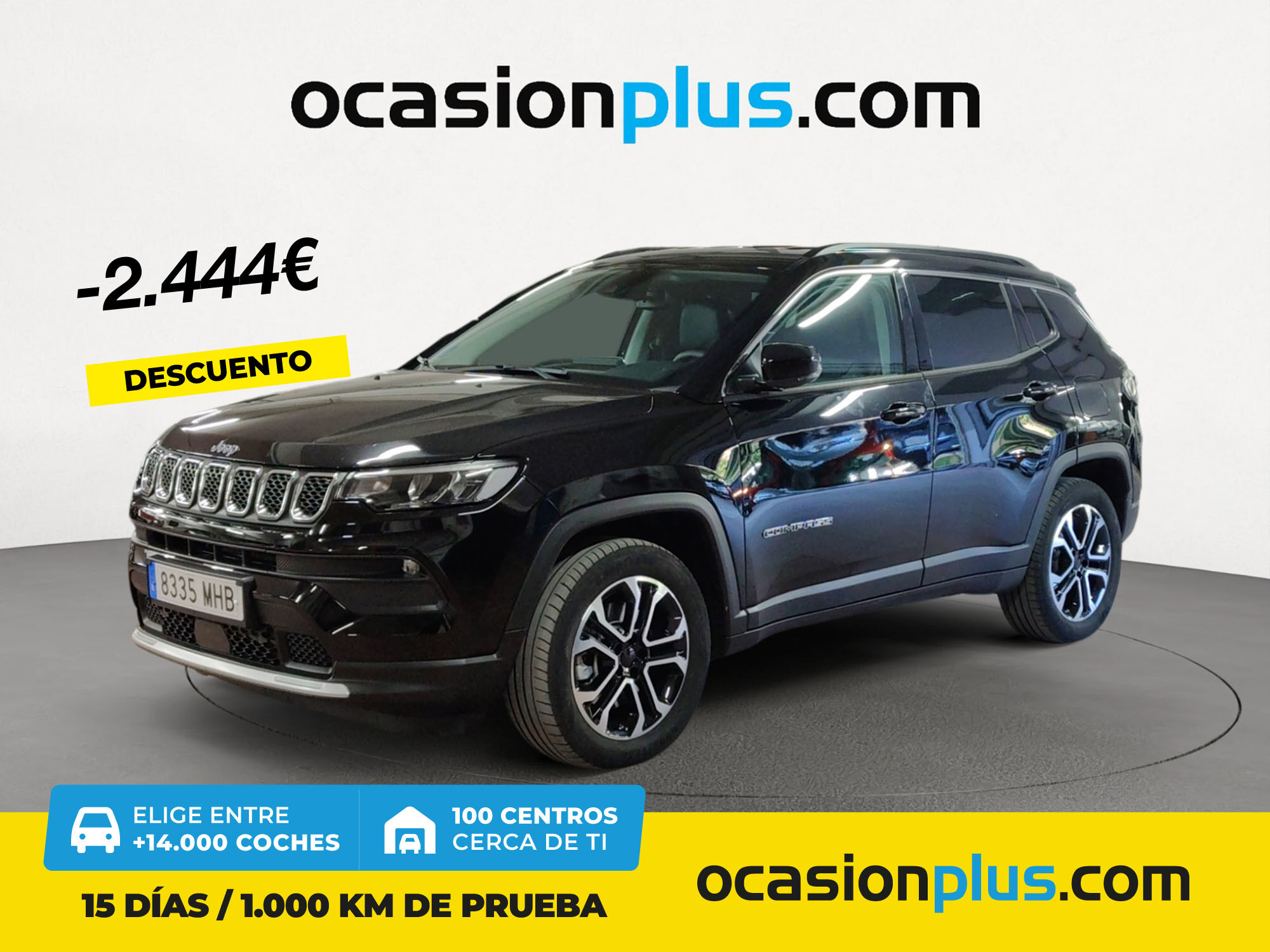 JEEP Compass (1.3 PHEV Limited AWD AT 140 kW (190 CV)) en Madrid
